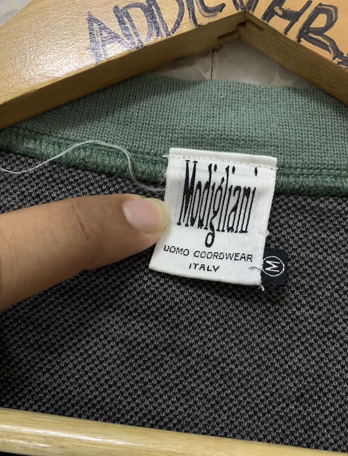 Designer × Vintage VINTAGE 90’s MODIGLIANI UOMO COORDWEAR KNITWEAR SWEATER Size US M / EU 48-50 / 2 - 3 Thumbnail