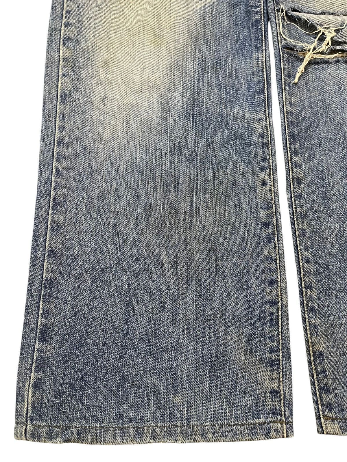 Edwin Vintage 90s Edwin 404 Mud Wash Distressed Style Baggy Jeans Size US 36 / EU 52 - 7 Thumbnail