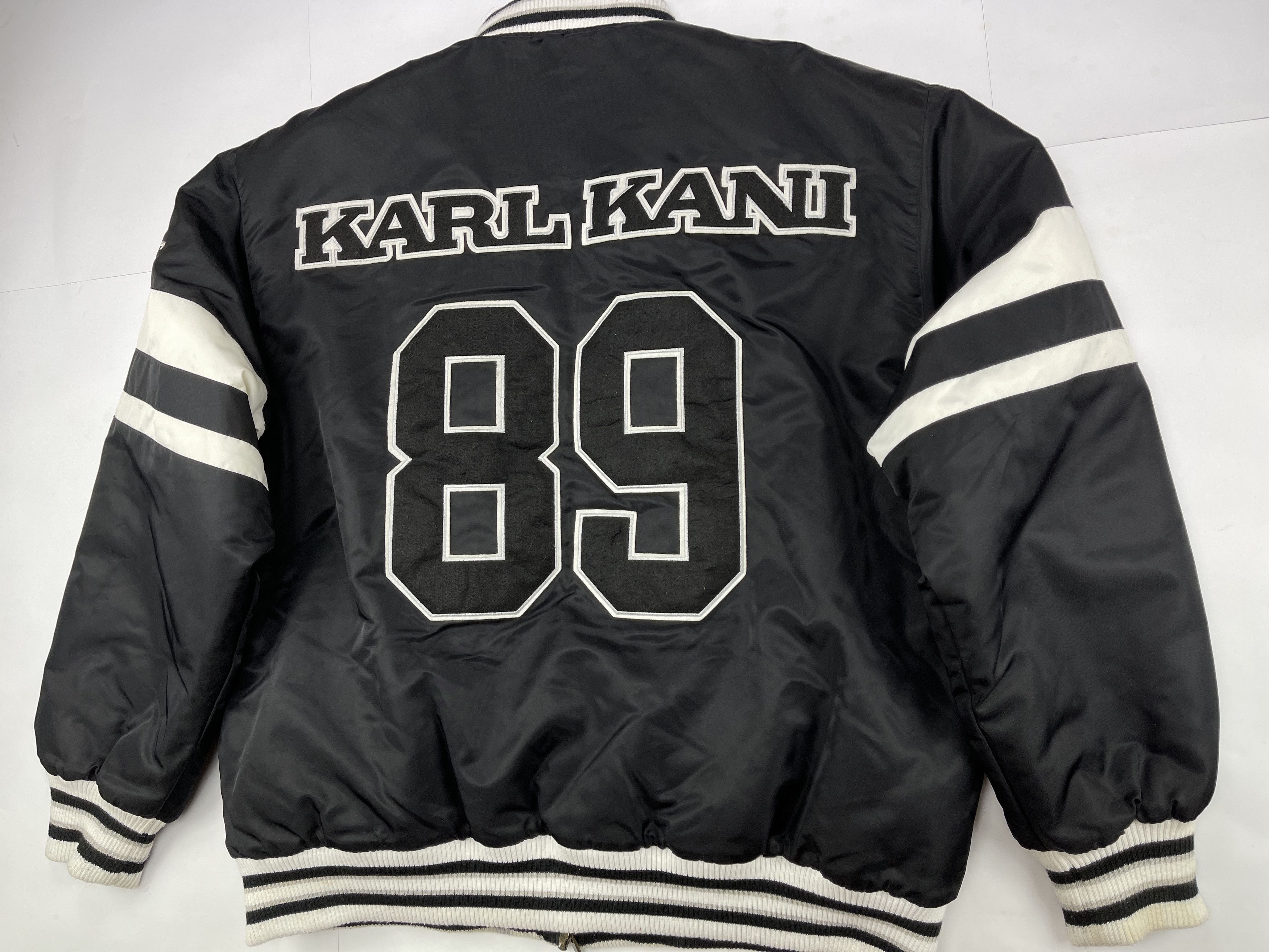 Karl Kani KARL KANI jacket, vintage bomber, 90s hip hop, 1990s size XL Size US XL / EU 56 / 4 - 4 Thumbnail