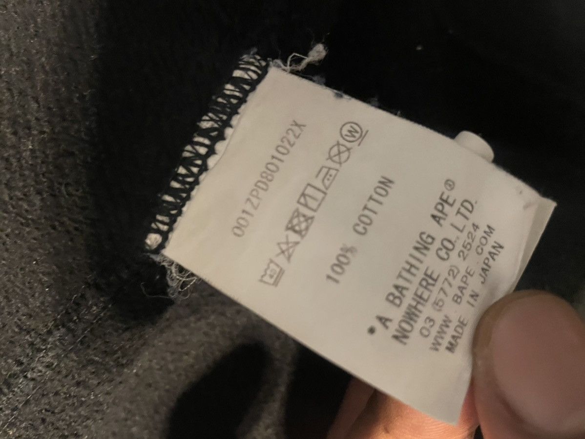 Bape BAPE Shark Full Zip Hoodie Split Camo Black/Grey Size M Size US M / EU 48-50 / 2 - 6 Thumbnail