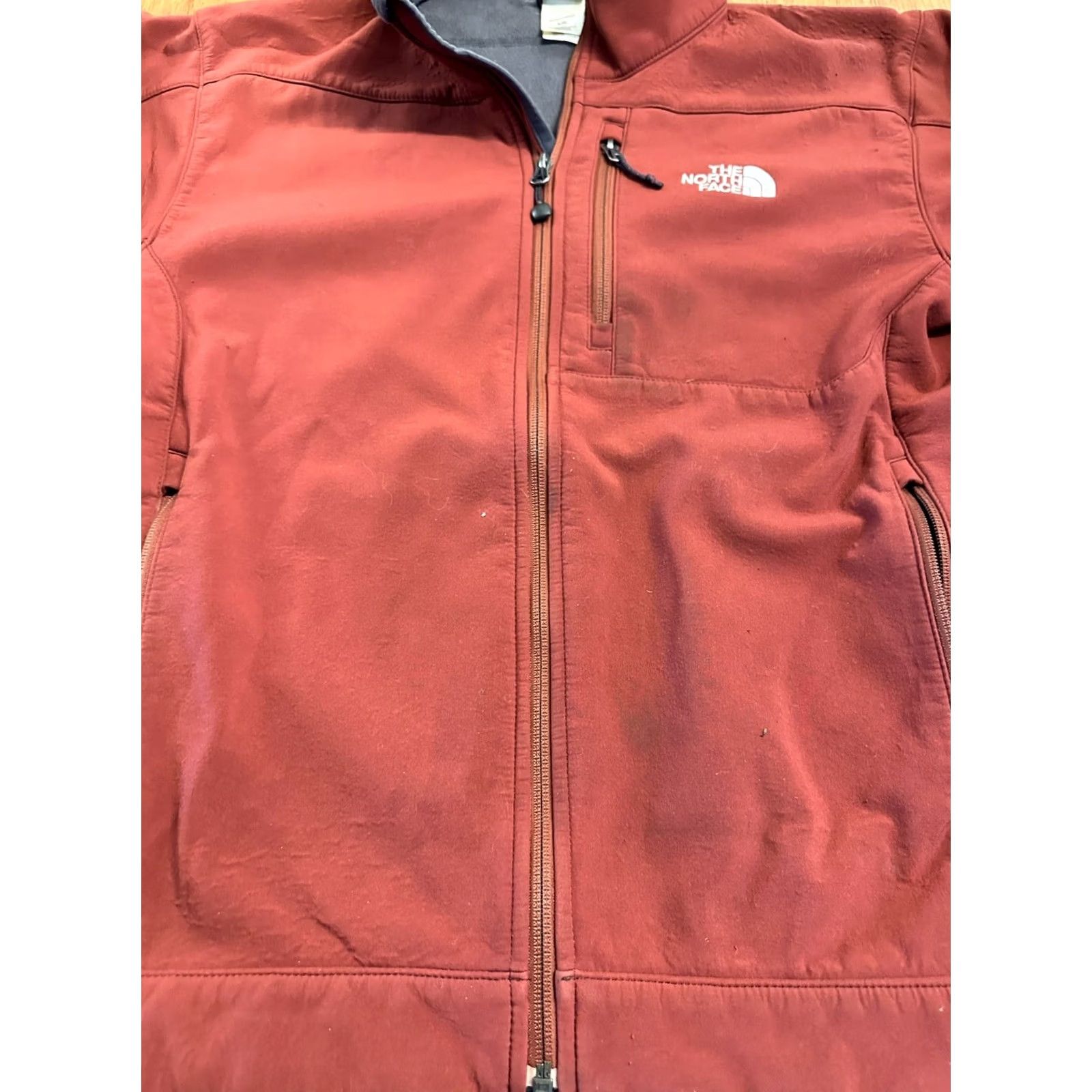 The North Face The North Face Apex Full Zip Jacket Red Large Mens Size US L / EU 52-54 / 3 - 6 Thumbnail