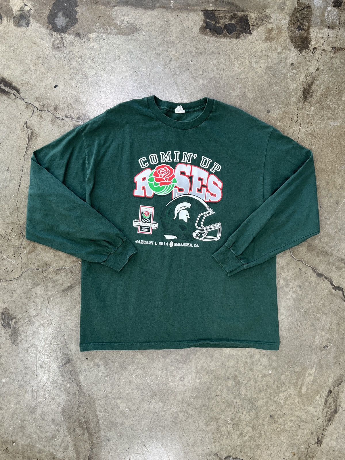NCAA Michigan State 100th Rose Bowl Game Tee Size US XXL / EU 58 / 5 - 2 Thumbnail