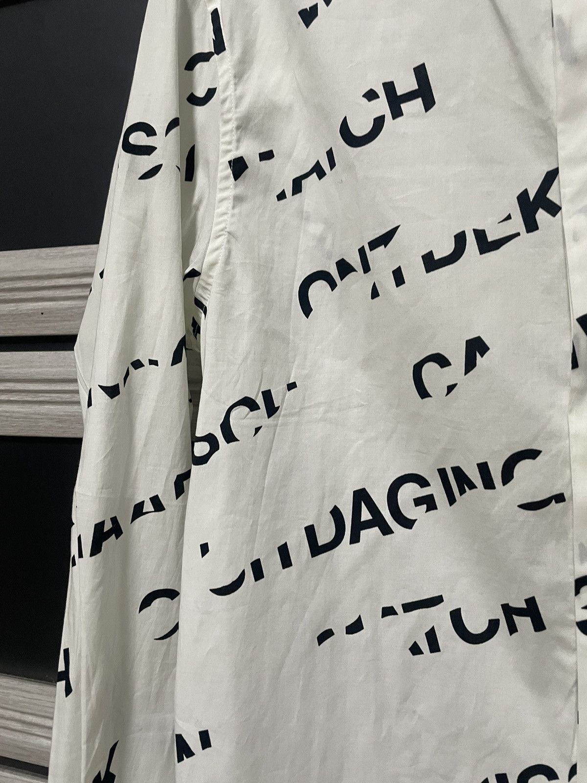 Dirk Bikkembergs Dirk Bikkembergs Monogram Rare Shirt Classic Size US M / EU 48-50 / 2 - 5 Thumbnail