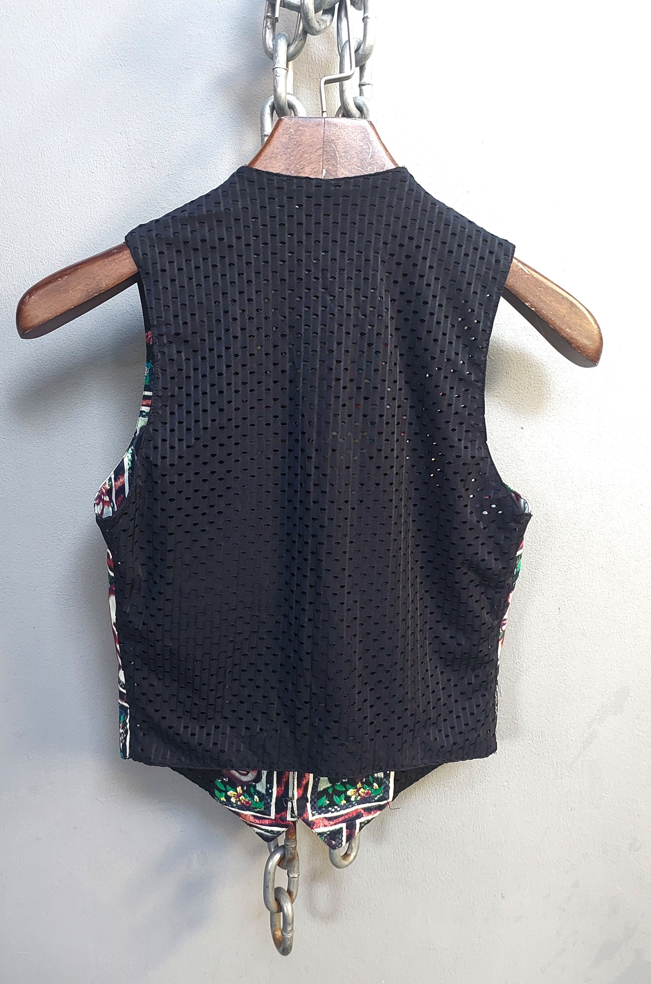 Jean Paul Gaultier Jean Paul Gaultier 1996 Multi Face Vest Size US XS / EU 42 / 0 - 5 Thumbnail