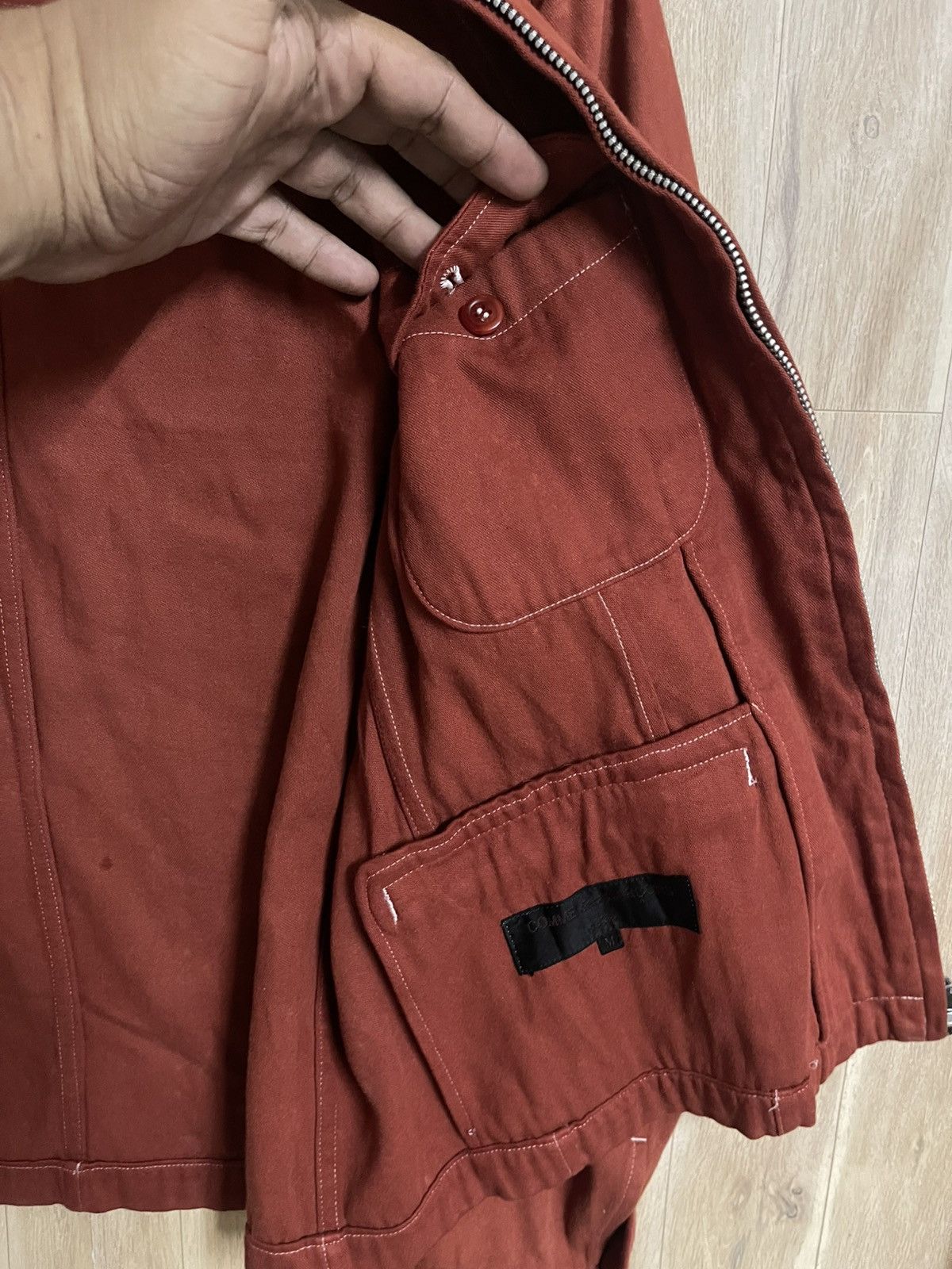 Comme des Garcons Vintage 90’s Comme Des Garcons Biker Jacket Trucker M Size US M / EU 48-50 / 2 - 6 Thumbnail