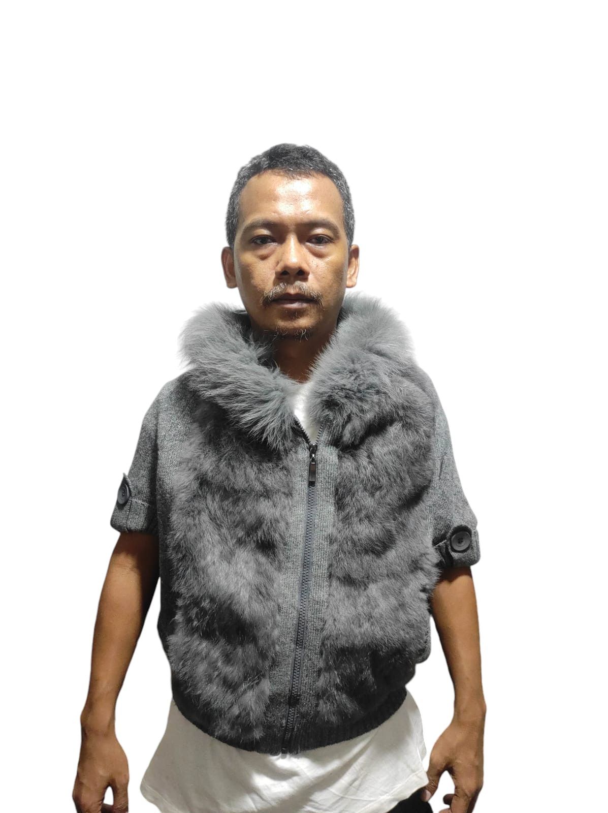 If Six Was Nine Ecafil Best Batwing Fox Fur Hoodie IfSixWasNine LGB style Size M / US 6-8 / IT 42-44 - 18 Thumbnail