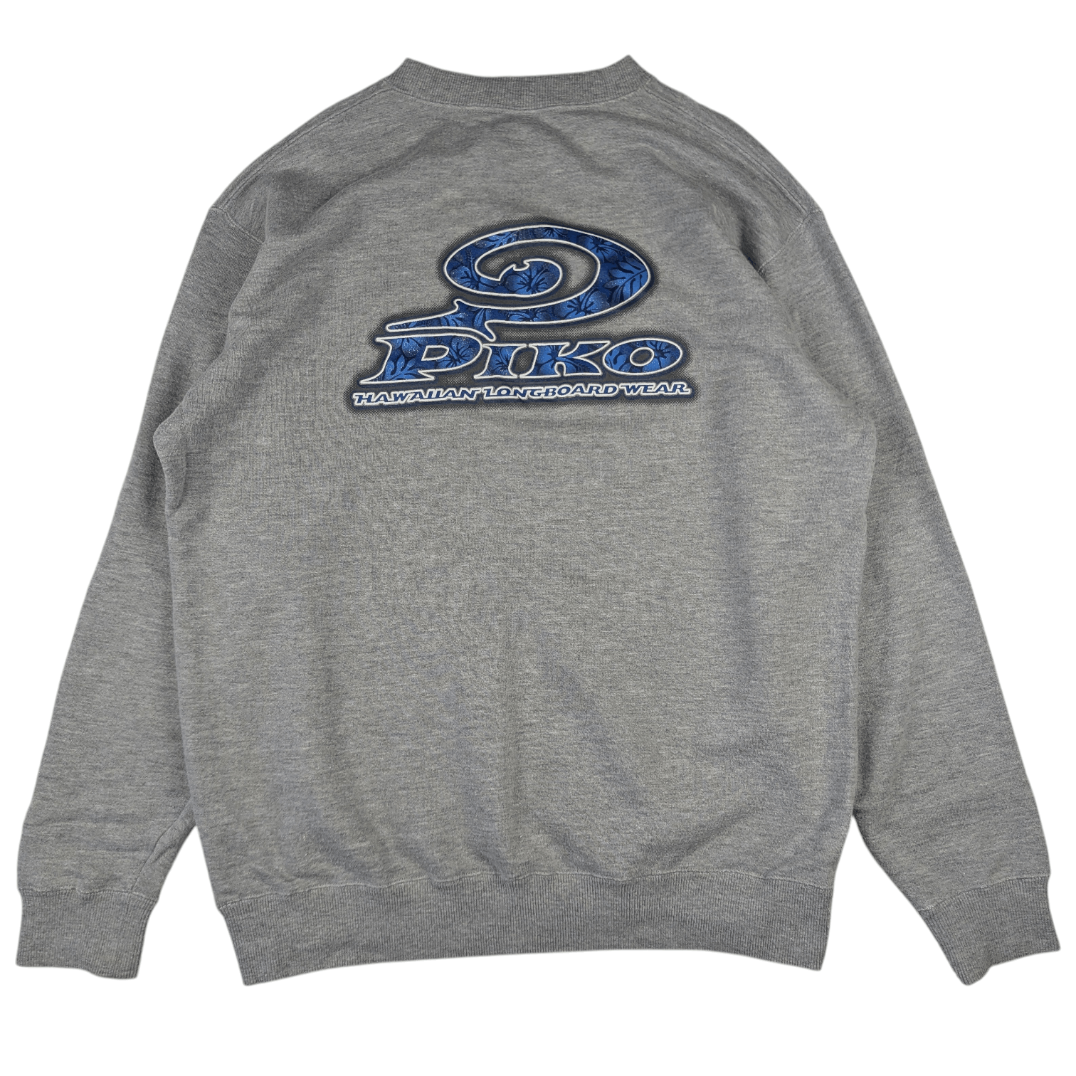 Vintage PIKO Big Logo Hawaiian Longboard Surf Aloha Sweatshirts Size US L / EU 52-54 / 3 - 7 Thumbnail