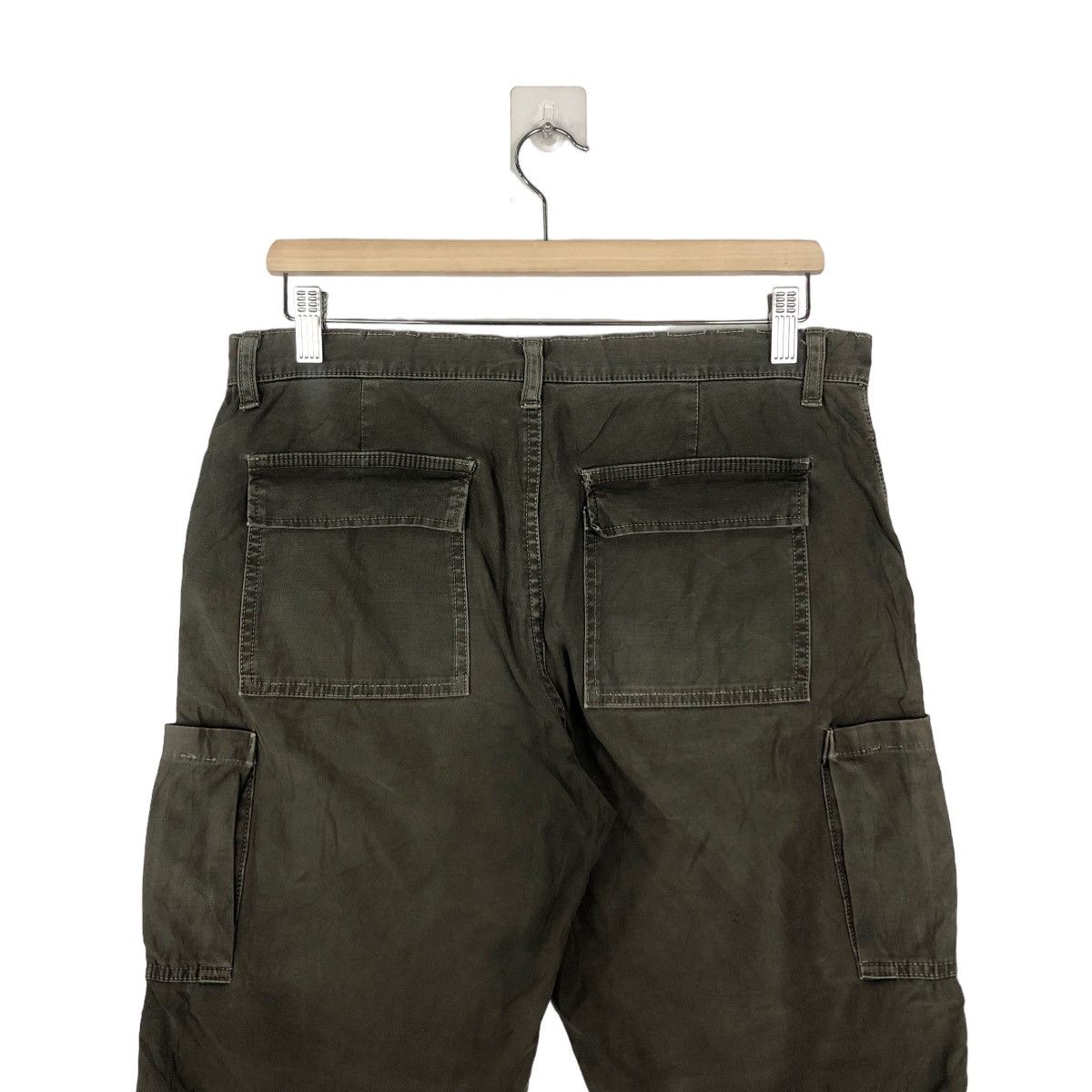 Issey Miyake VINTAGE BUSH CARGO PANTS BOWCUT GLOBALWORK ISSEY MIYAKE Size US 30 / EU 46 - 7 Thumbnail