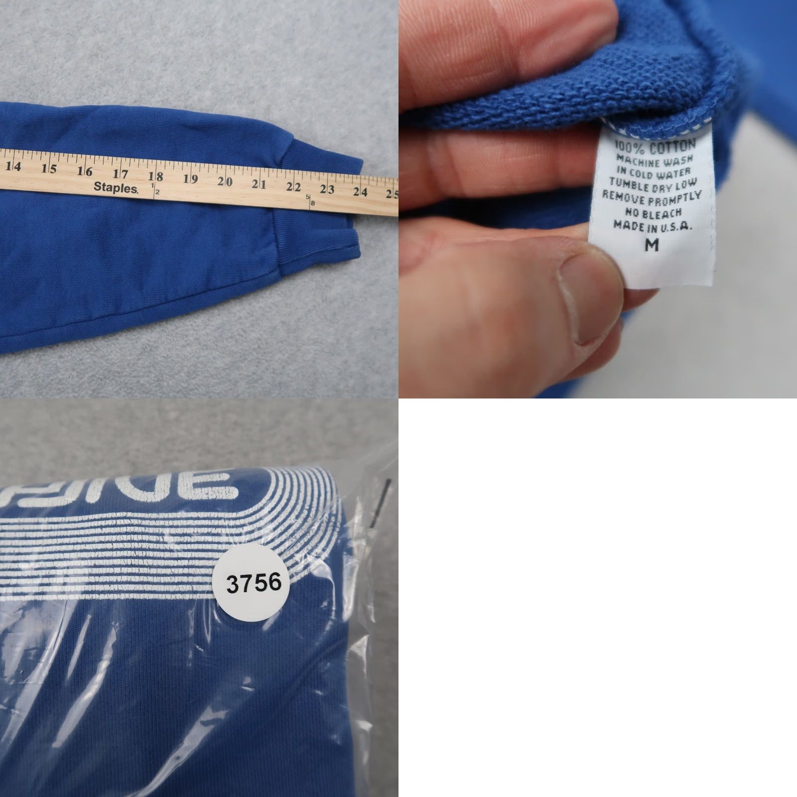 Freshjive Freshjive Sweatshirt Blue Sz M Logo Crewneck Pullover Vintage Mens 80s 90s Streetwear Graphic Print Size US M / EU 48-50 / 2 - 8 Thumbnail
