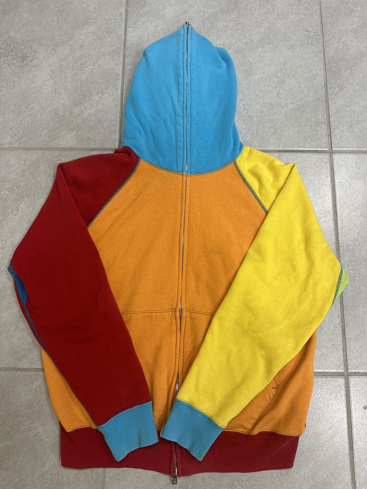 Bape Bape Classics Multicolor Full Zip Hoodie Size US M / EU 48-50 / 2 - 1 Thumbnail