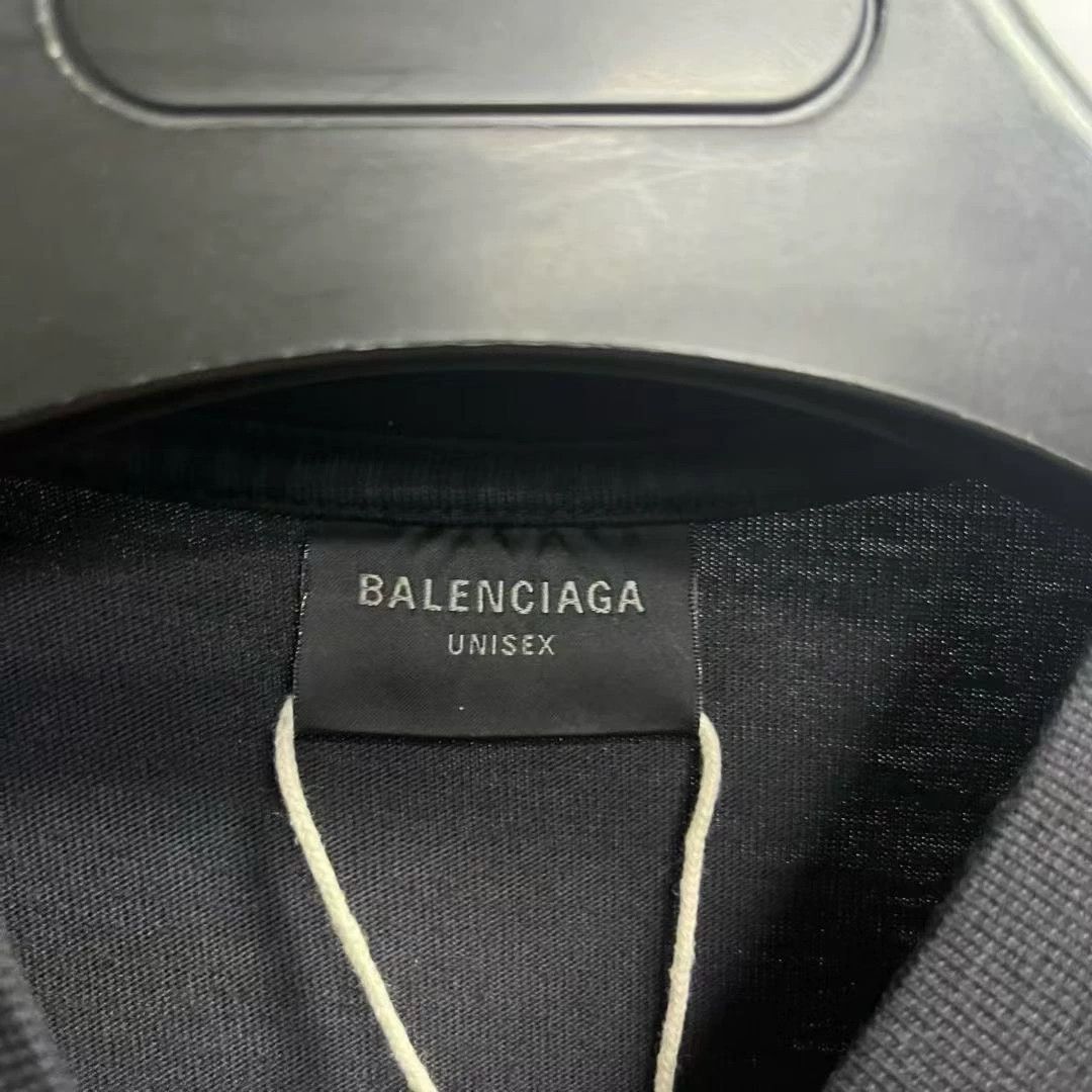Balenciaga balenciaga black logo print t-shirt Size US XS / EU 42 / 0 - 2 Thumbnail