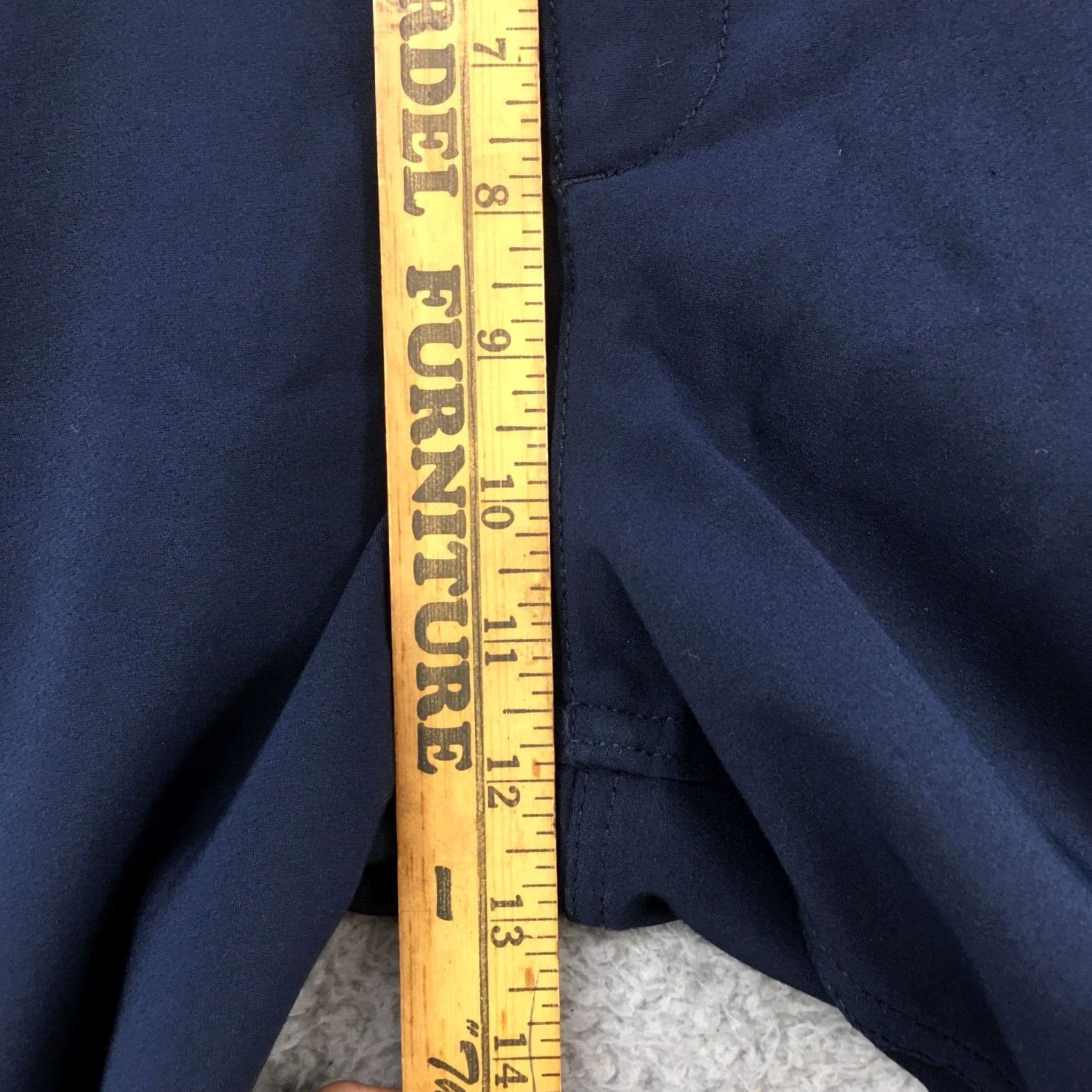 Calvin Klein Calvin Klein Pants Womens 38x30 Blue High Rise Zip Fly Chino Straight Regular Front Flat Vintage: No Size 26" / US 2 / IT 38 - 7 Thumbnail