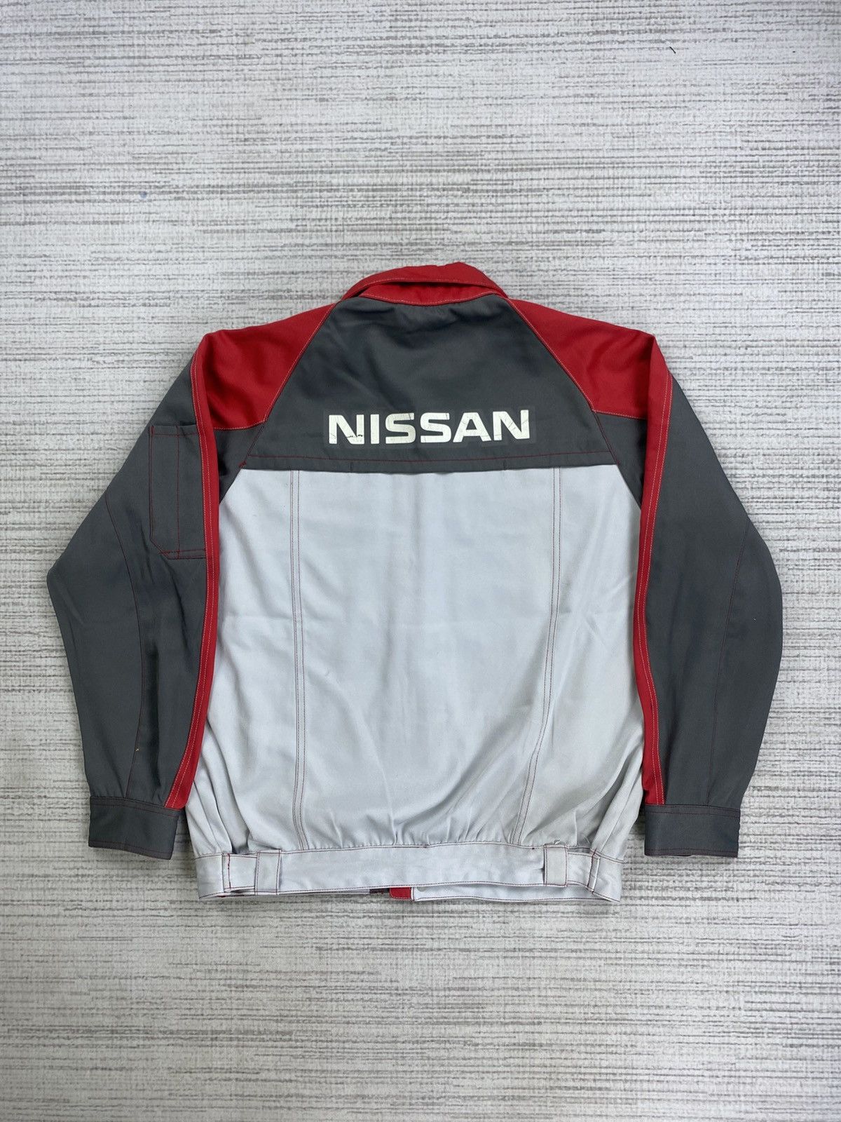 Designer × Japanese Brand × Vintage Vintage Nissan Genuine Retro Colour JDM Workwear Jacket Size US M / EU 48-50 / 2 - 1 Thumbnail