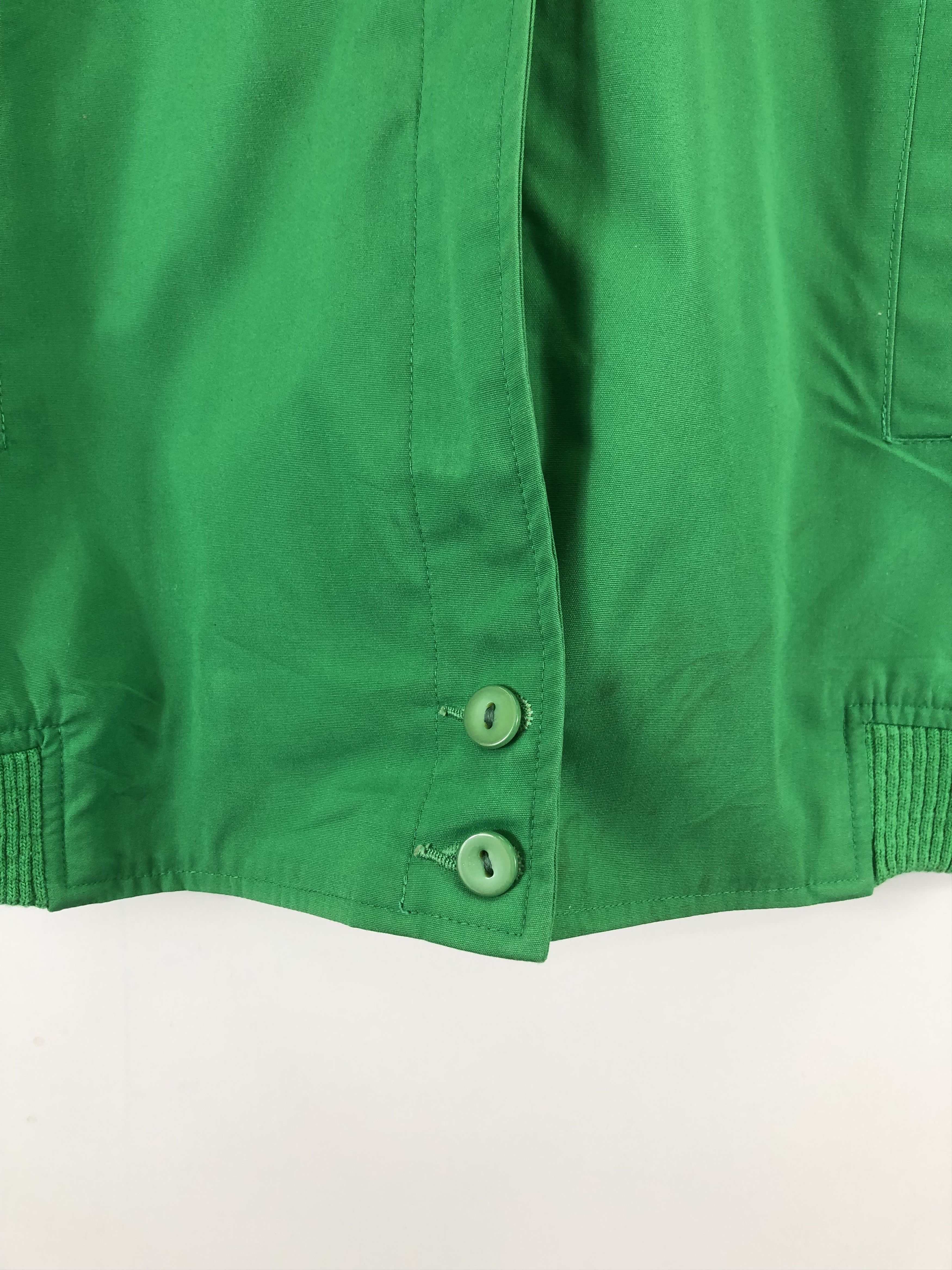 McGregor Vintage 90s Mcgregor Wool Varsity Jacket Green V0282 Size US M / EU 48-50 / 2 - 7 Thumbnail