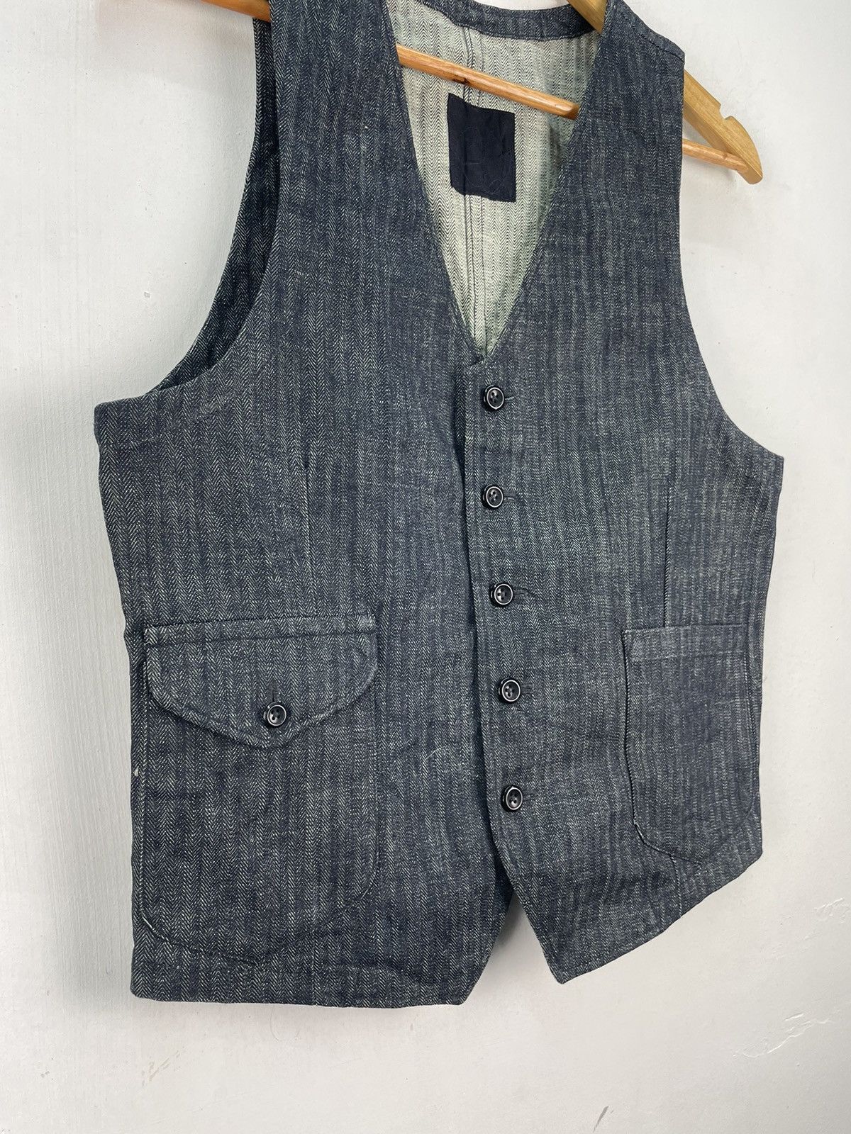 Indigo Indigo japan denim vest jeans Size US S / EU 44-46 / 1 - 3 Thumbnail