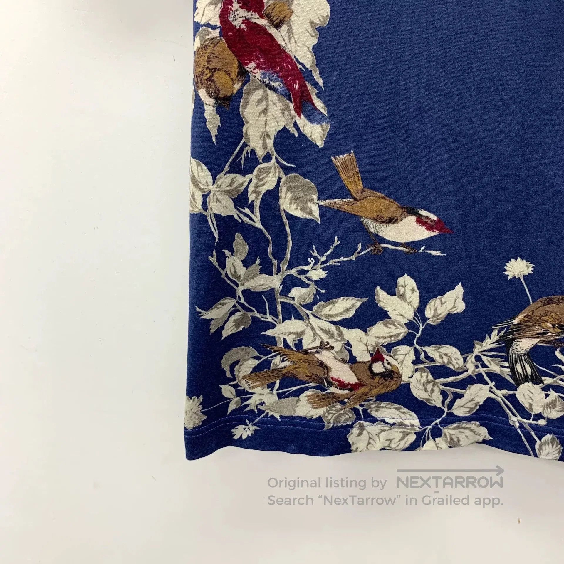 Dolce & Gabbana Dolce Gabbana Floral Bird Print Cotton T. Size US S / EU 44-46 / 1 - 4 Thumbnail