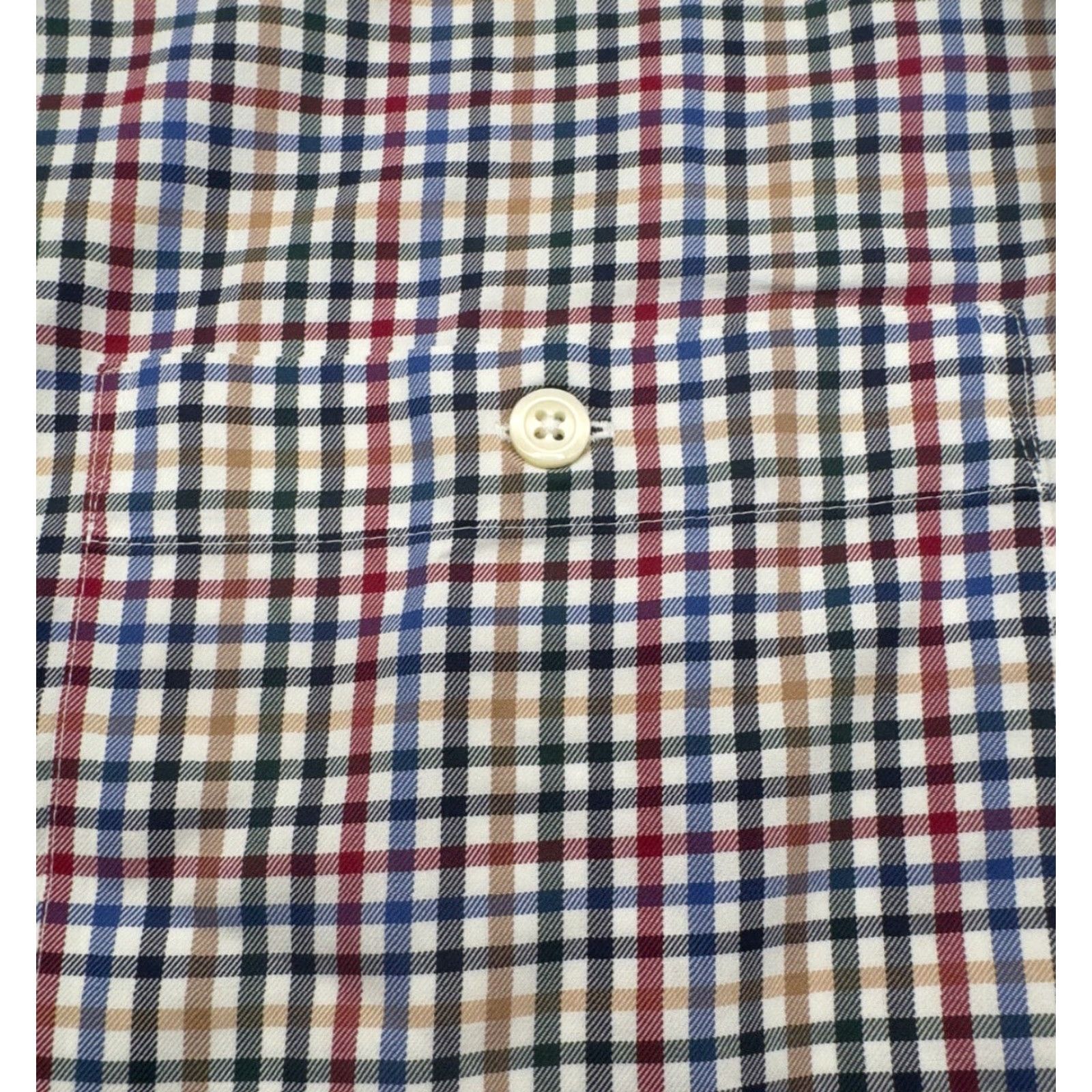 Orvis Orvis Long Sleeve Button-Up Mens XL Check Shirt Trim Fit 100% Cotton Multicolor 2565 Size US XL / EU 56 / 4 - 3 Thumbnail