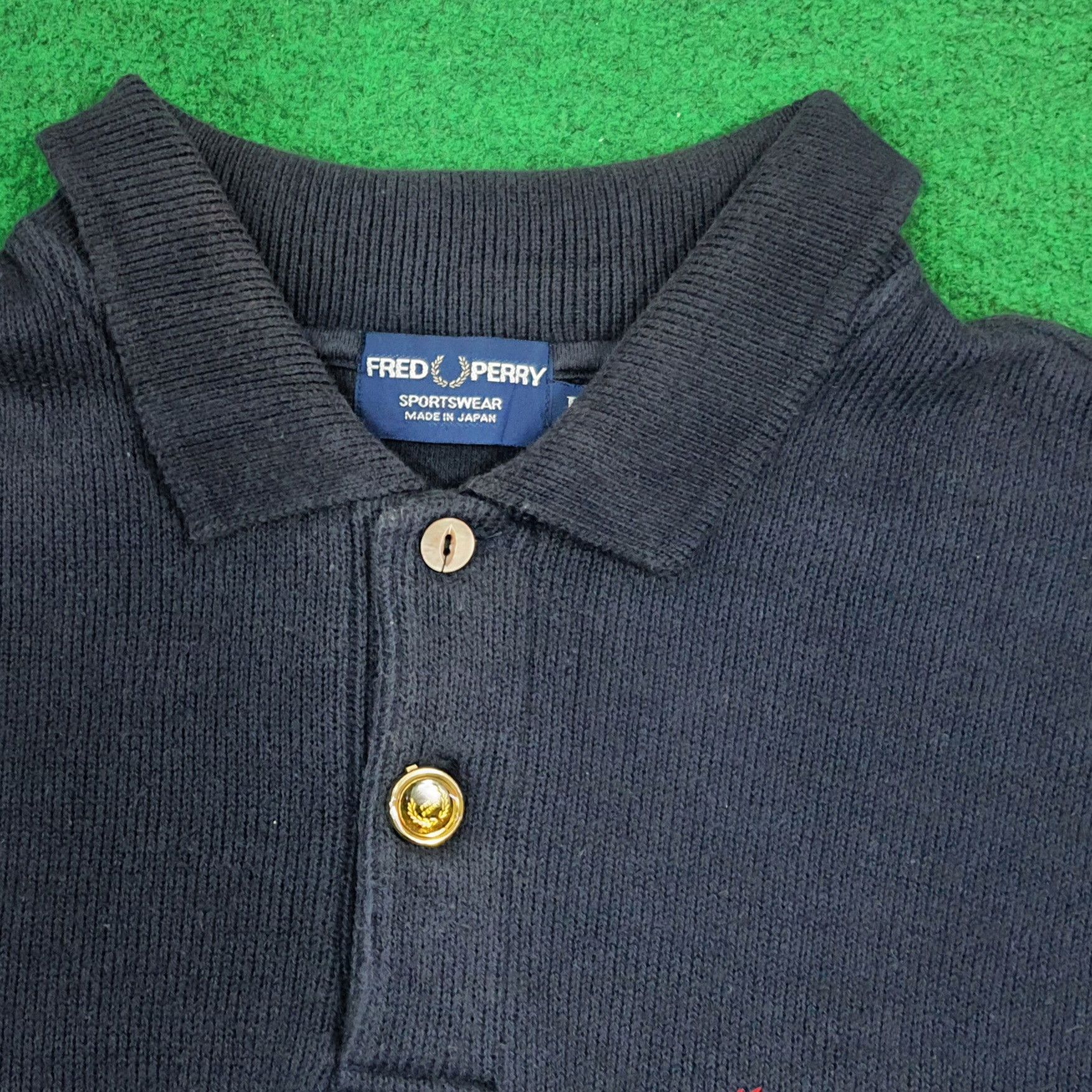 Fred Perry Vintage Fred Perry Sweatshirt Polo Made in Japan C278N23 Size US M / EU 48-50 / 2 - 4 Thumbnail