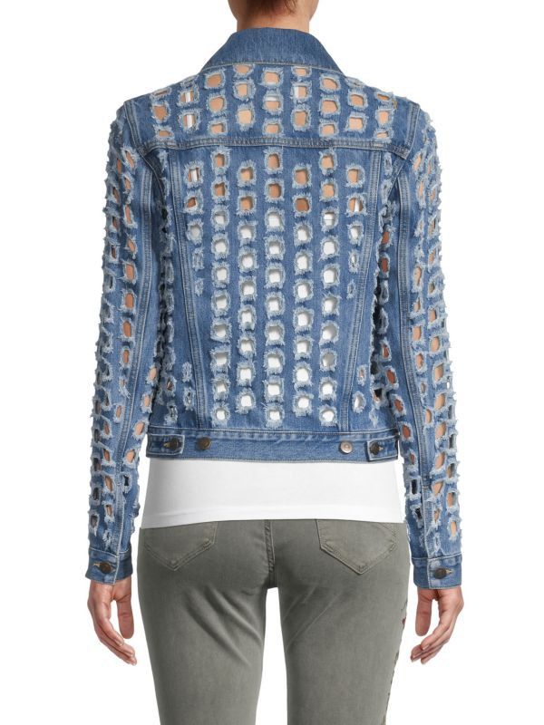 Maison Margiela o1y0625 Denim Jacket in Blue Size XS / US 0-2 / IT 36-38 - 2 Thumbnail