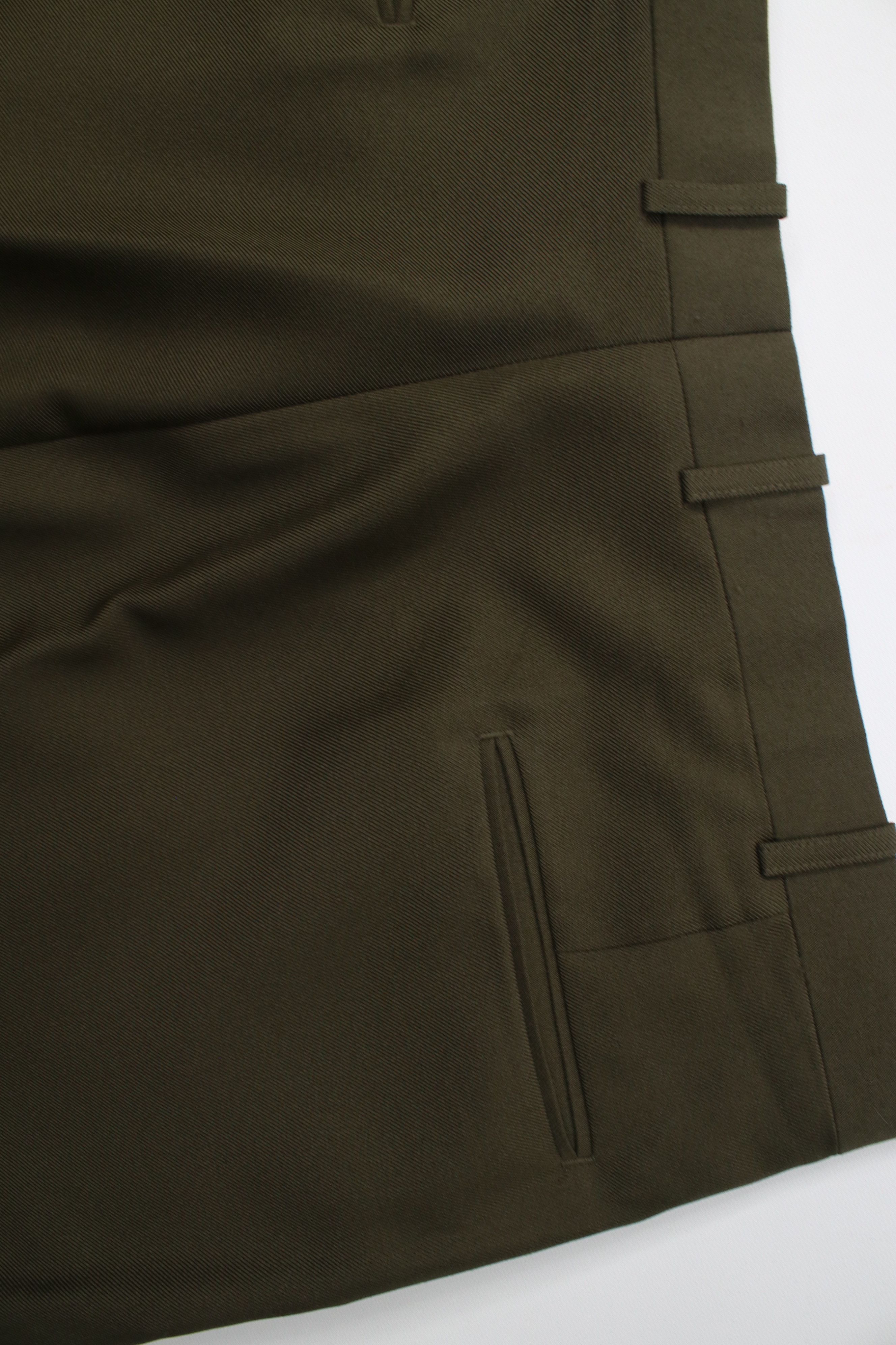 Vintage Vintage 90s Streetwear Wide Leg Chino Pants Olive Green Size US 40 / EU 56 - 13 Thumbnail