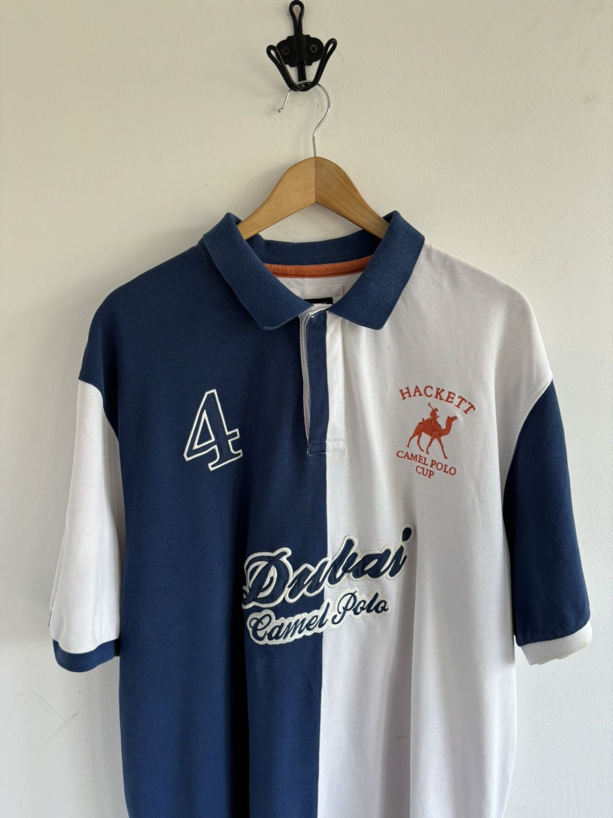 Hackett Hackett London Dubai Camel Polo Top Size US XXL / EU 58 / 5 - 2 Thumbnail