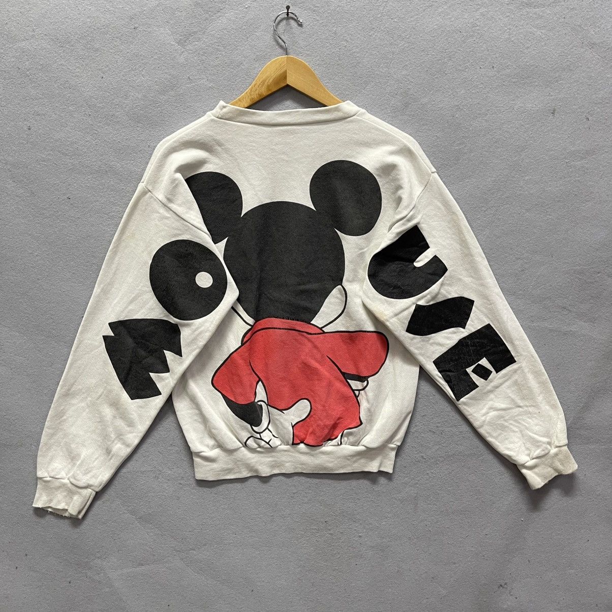 Disney Vintage 1980s Disney Mickey Mouse Sweatshirt Made in USA Size US M / EU 48-50 / 2 - 7 Thumbnail
