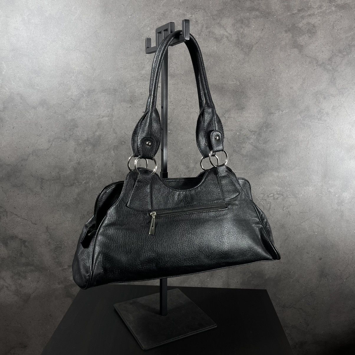 Japanese Brand Vintage Y2K Avant Garde City Bag Style Hand Shoulder Bag Size ONE SIZE - 9 Thumbnail