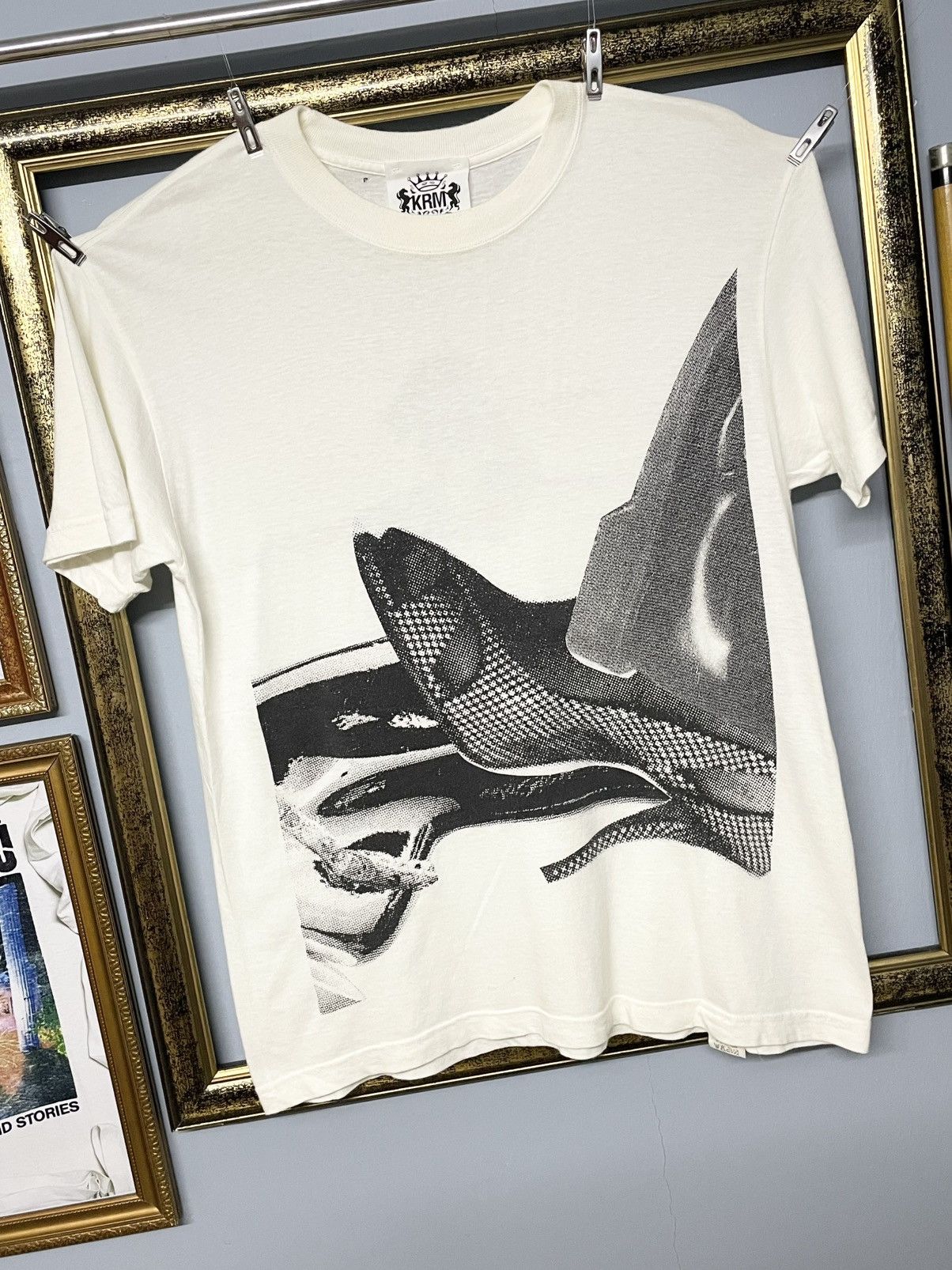 Beauty Beast Vintage 1990s Designer Koromo-Rico Artwok Sarcastic Tshirt Size US M / EU 48-50 / 2 - 2 Thumbnail