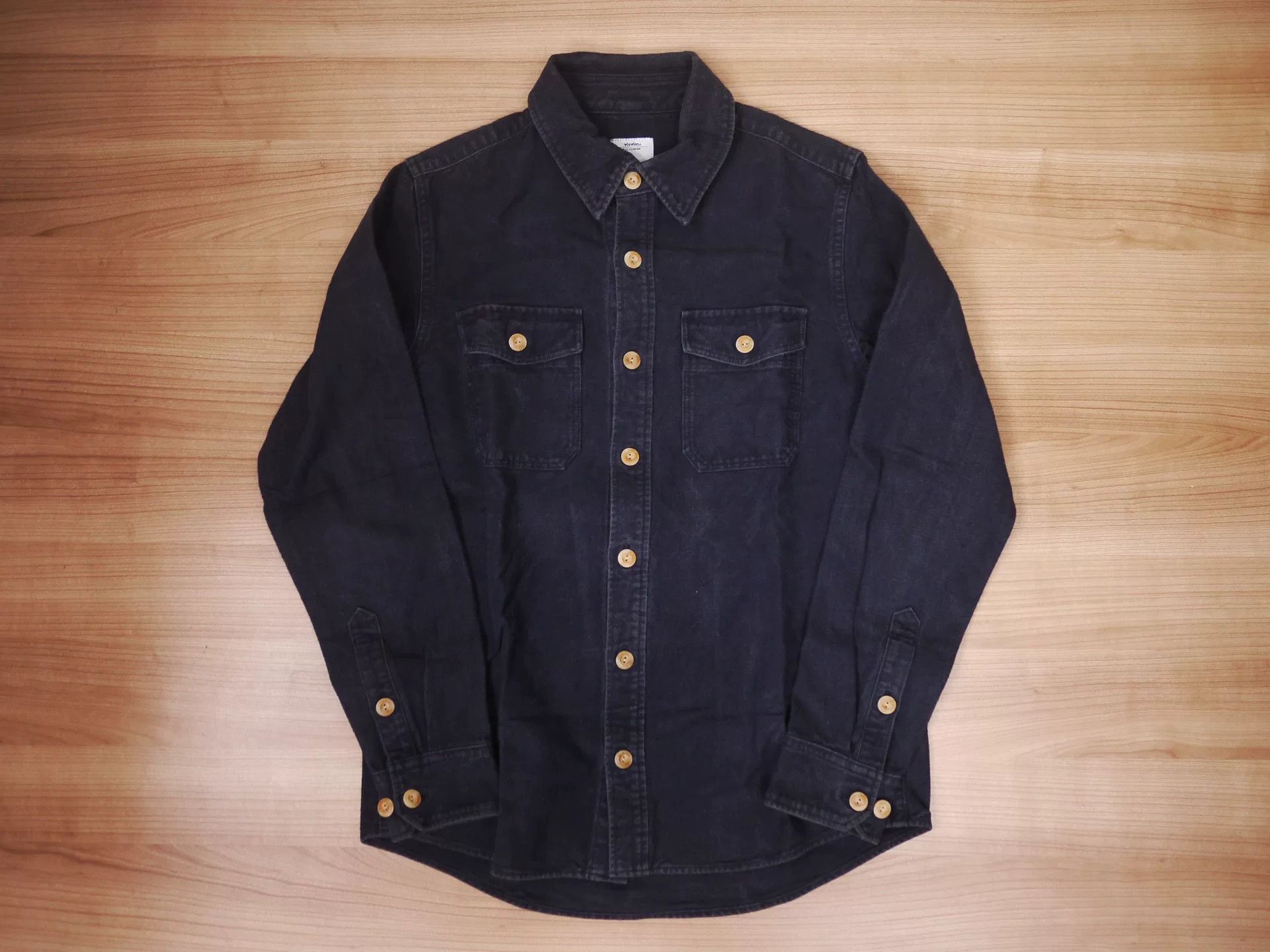 Visvim visvim black elk flannel shirt Size US S / EU 44-46 / 1 - 1 Thumbnail