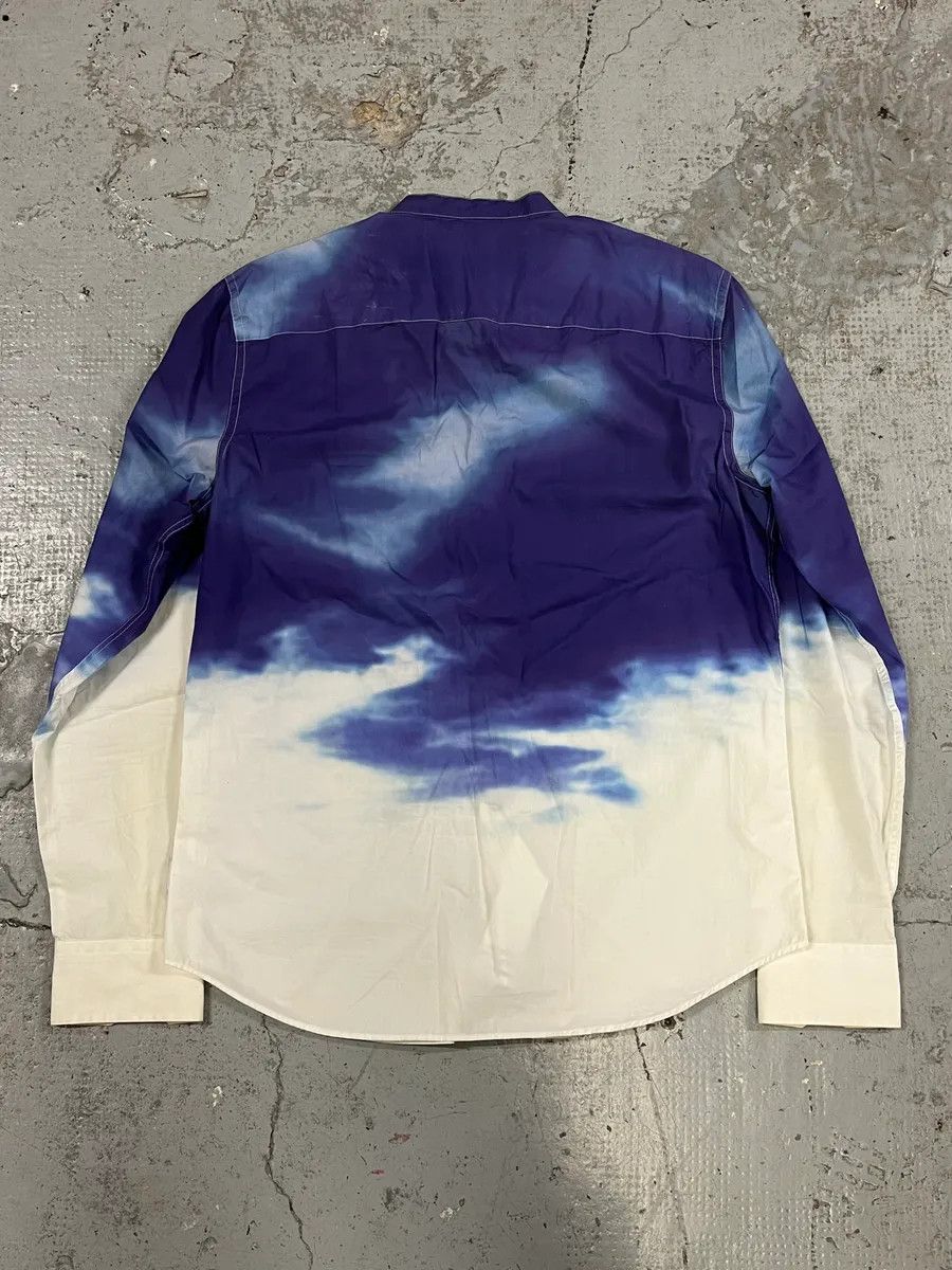 Armani Collezioni 2000s Armani Blue Sky Cloud Shirt Size US M / EU 48-50 / 2 - 5 Thumbnail