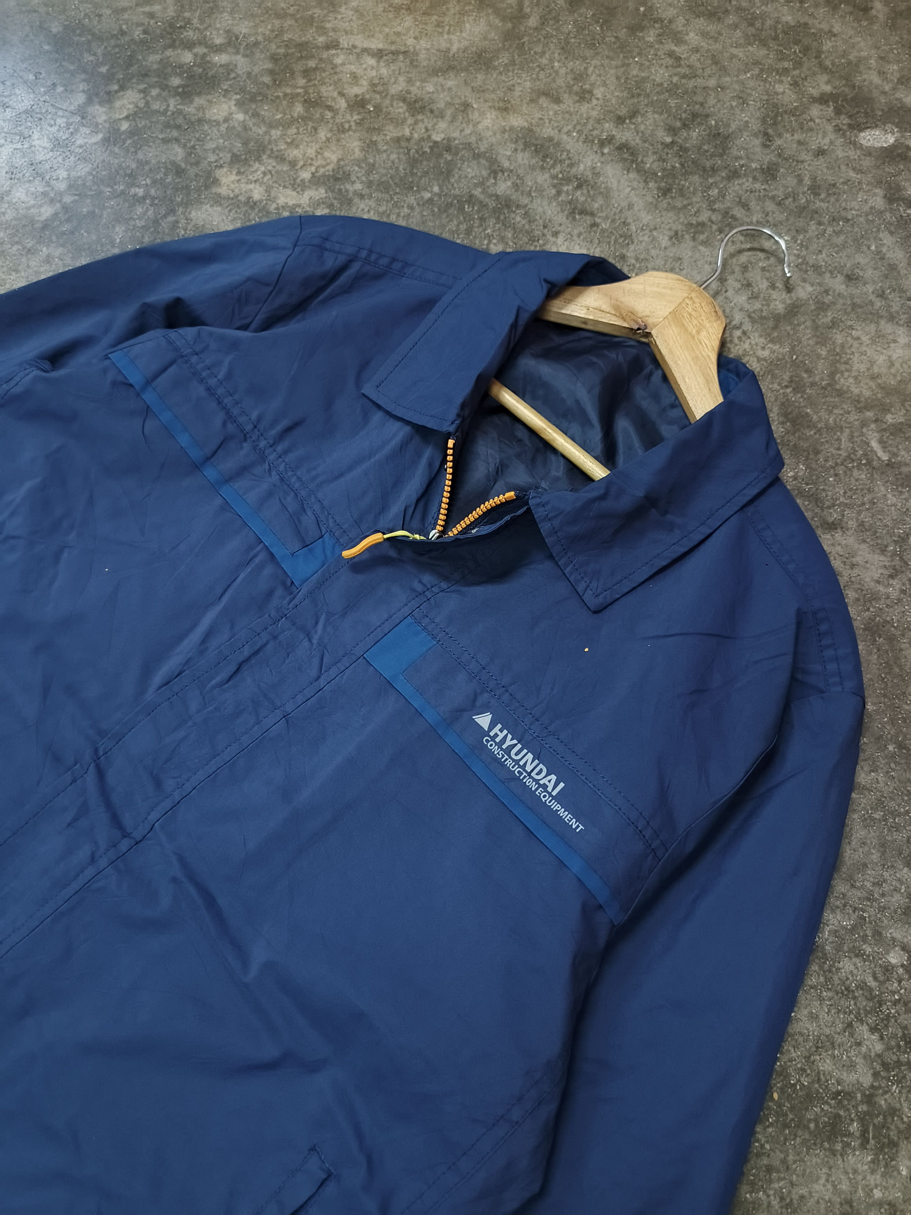 Japanese Brand HYUNDAI CONSTRUCTION EQUIPMENT JACKET WORKERS Size US L / EU 52-54 / 3 - 3 Thumbnail