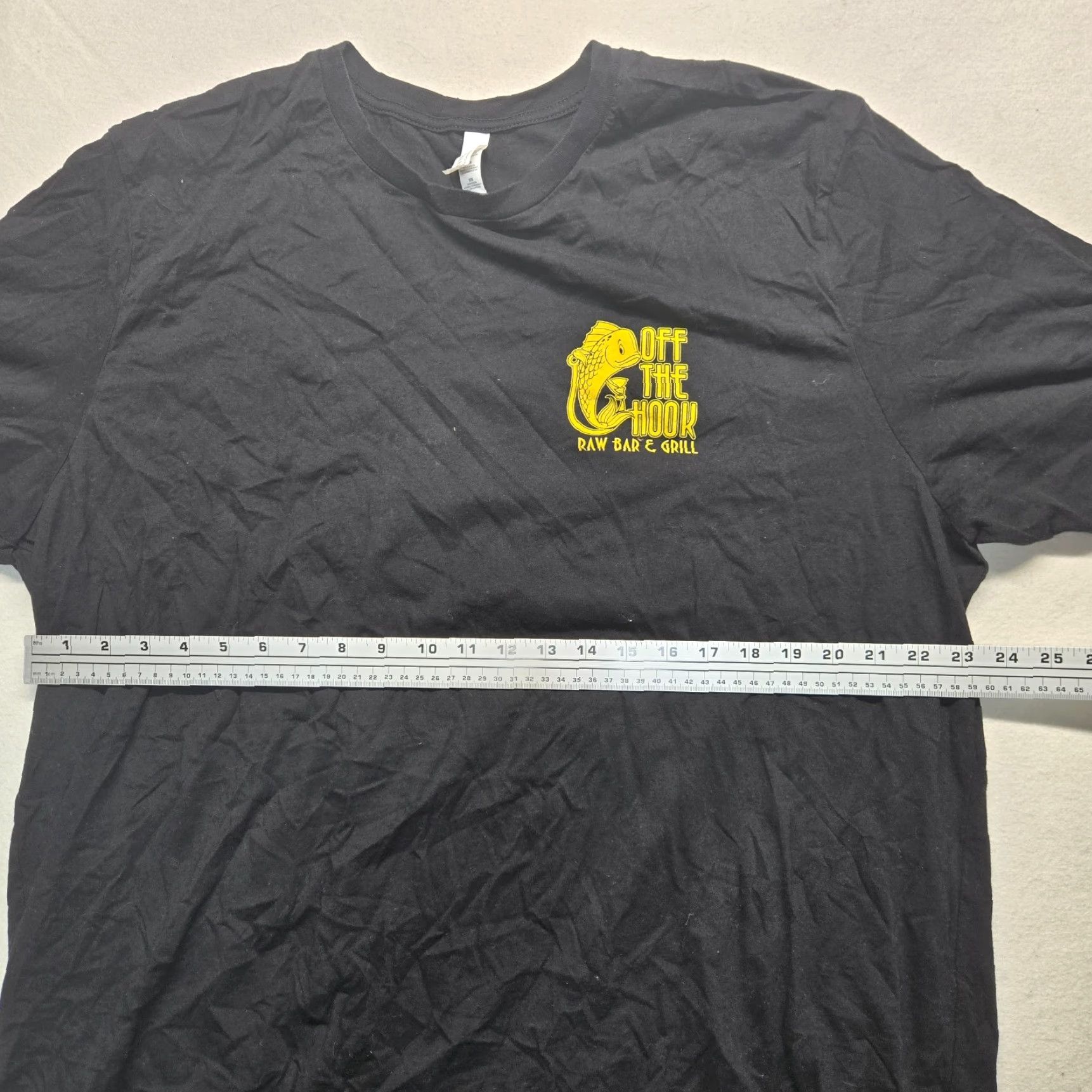 Off The Hook Off The Hook Bar Grill T-Shirt Adult Men's 3XL Black Graphic Print Florida Size US XXL / EU 58 / 5 - 5 Thumbnail