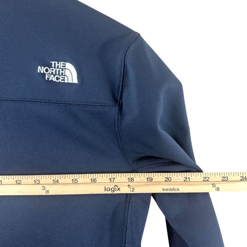 The North Face The North Face Mens Navy Blue Softshell Full Zip Jacket Small Regular Fit Size US S / EU 44-46 / 1 - 4 Thumbnail