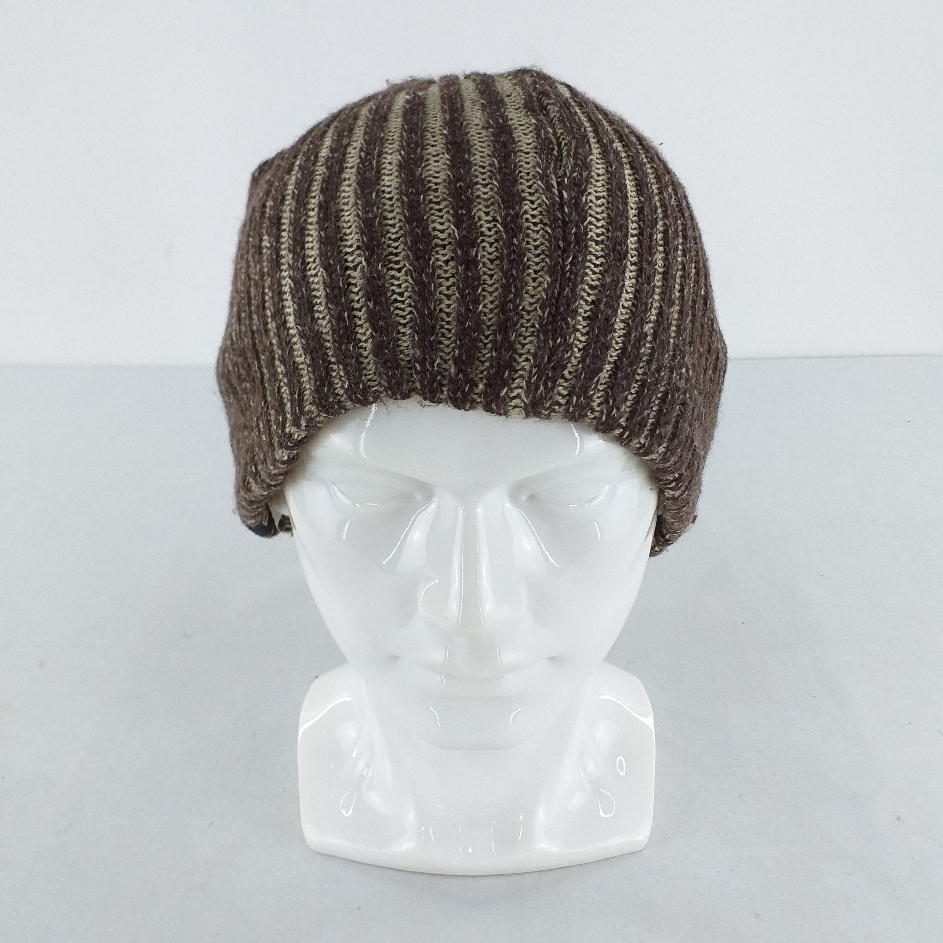 Japanese Brand DL Vintage Plain Snow Cap Hat Beanie -BN463 Size ONE SIZE - 1 Thumbnail