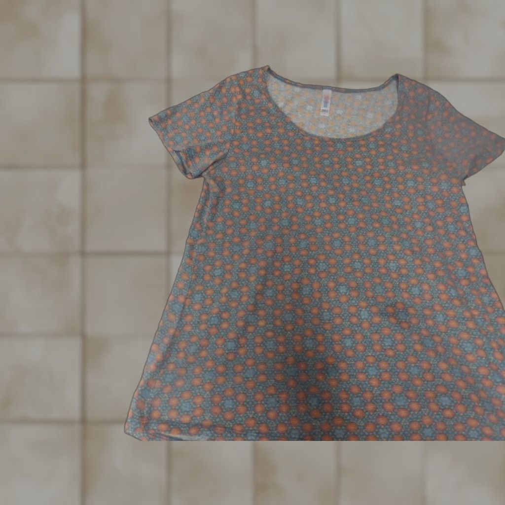 Vintage **Lularoe Womens Gray Stretch Pullover Shirt Large** User: Lularoe Womens Gray Stretch Pullover Shirt Large Size L / US 10 / IT 46 - 1 Thumbnail