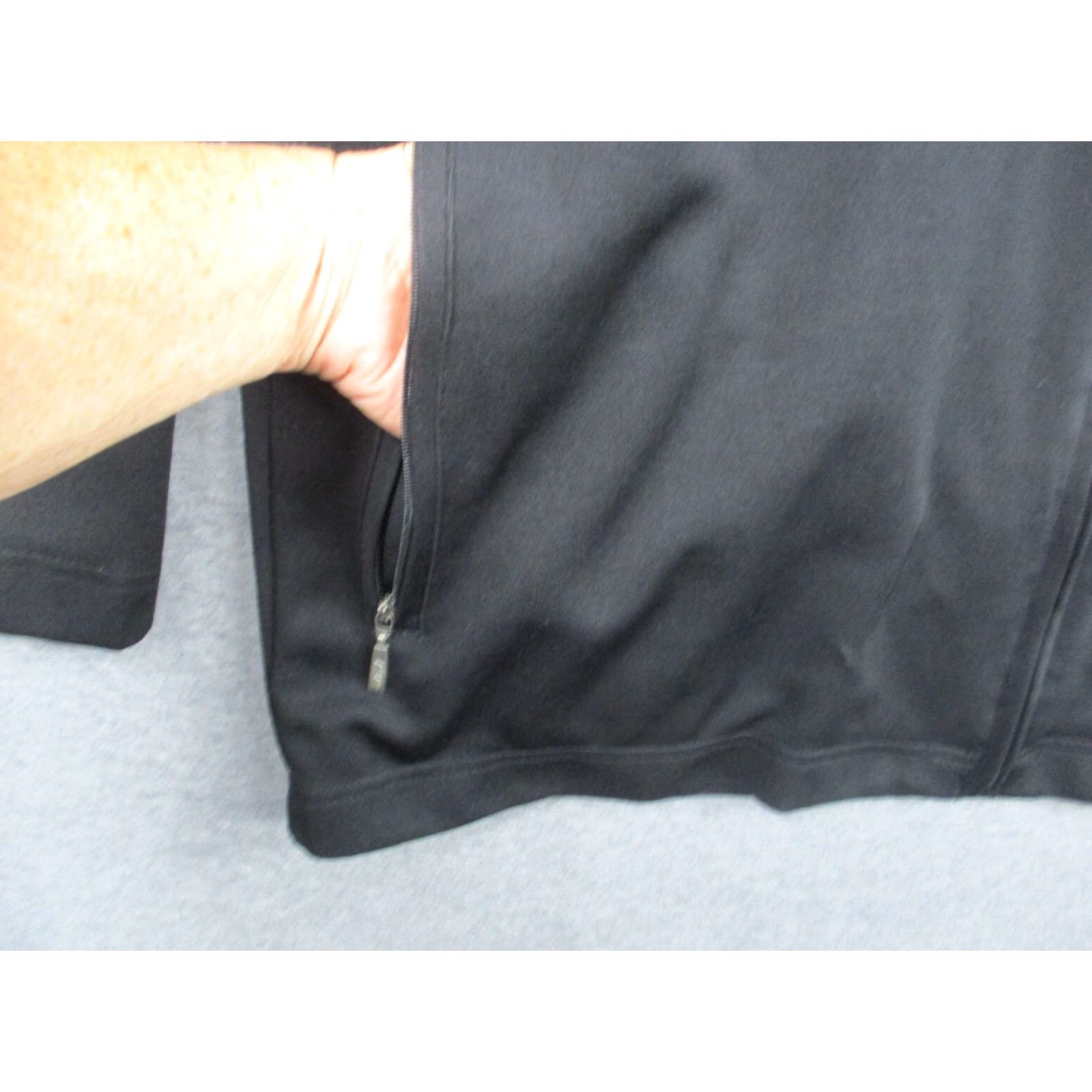 Nike VINTAGE Nike Air Jacket Men's XL Black White Reflective Track Athletic Size US XL / EU 56 / 4 - 3 Thumbnail