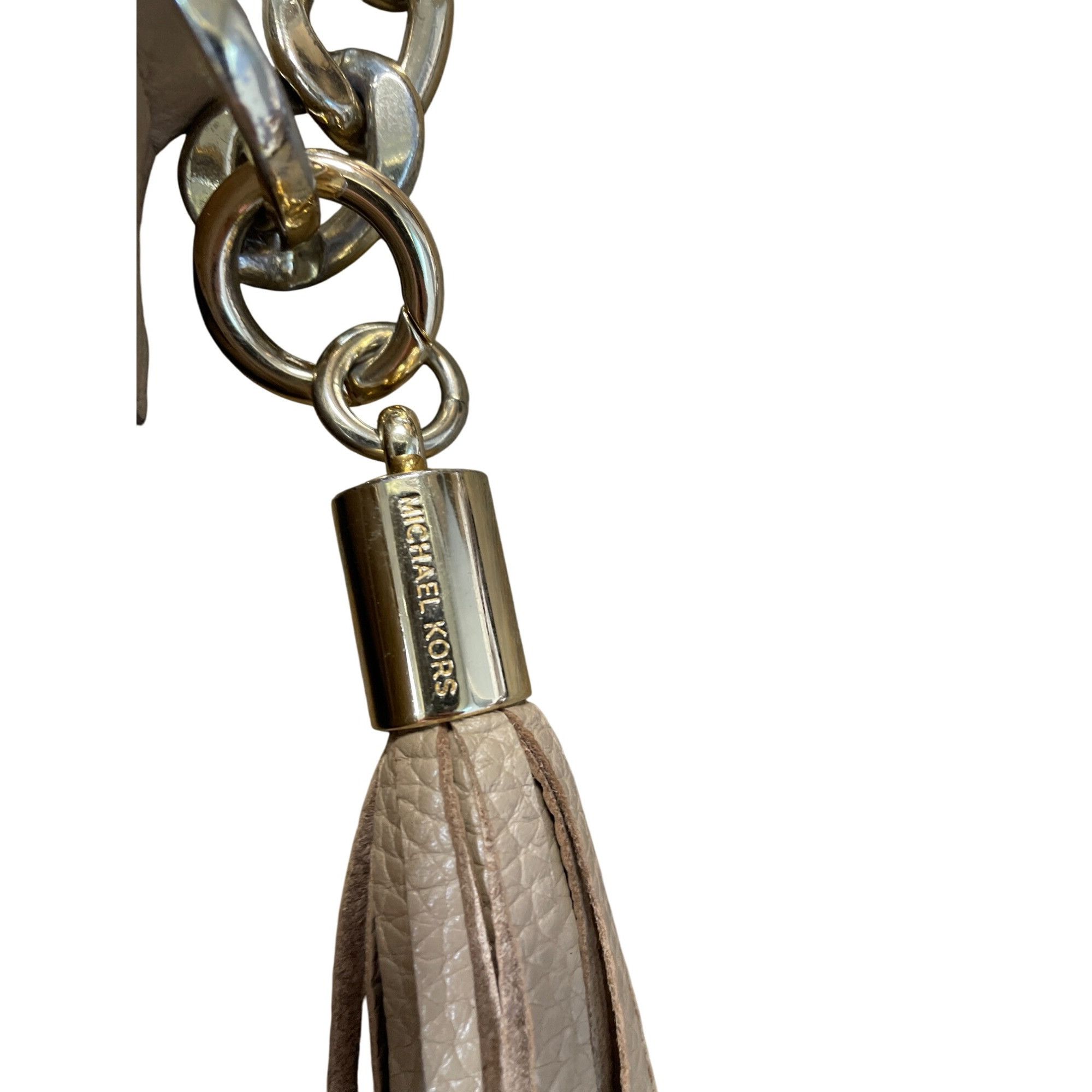 Michael Kors Michael Kors Bedford Flap wms beige leather pebbled shoulder Size ONE SIZE - 3 Thumbnail