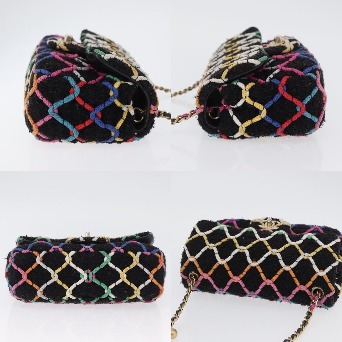 Chanel Chanel Mini Matelasse 20 Chain Shoulder Bag Size ONE SIZE - 3 Thumbnail