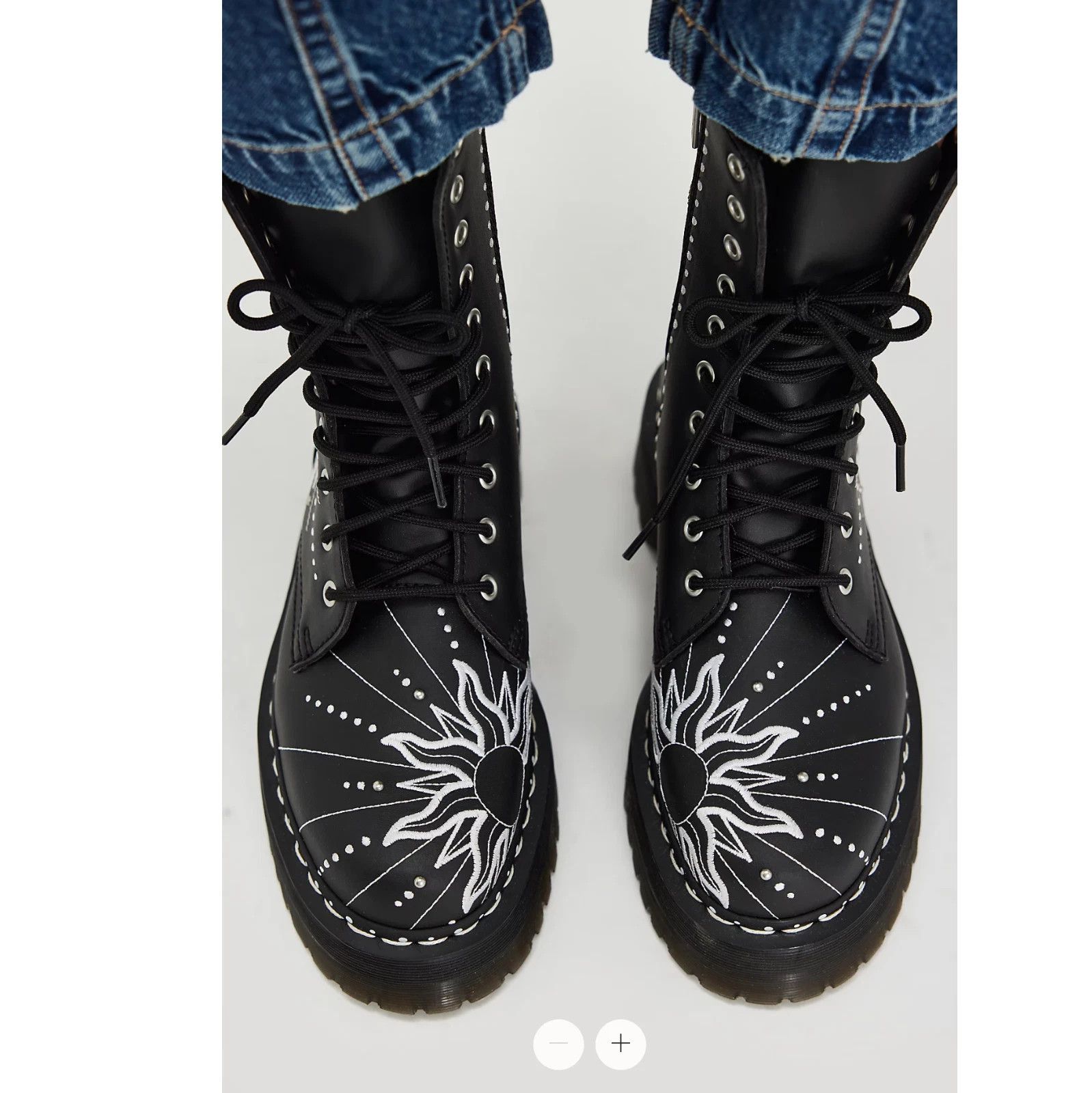 Dr. Martens DR. MARTENS JADON HI SOLAR FLARE LEATHER PLATFORMS Size US 11 / EU 44 - 2 Thumbnail