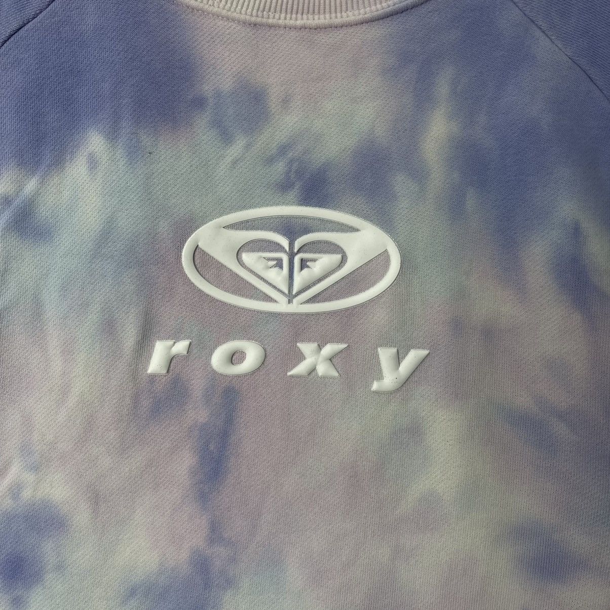 Quiksilver Vintage Roxy Tie-Dye Logo Crewneck Sweatshirt Size US M / EU 48-50 / 2 - 3 Thumbnail