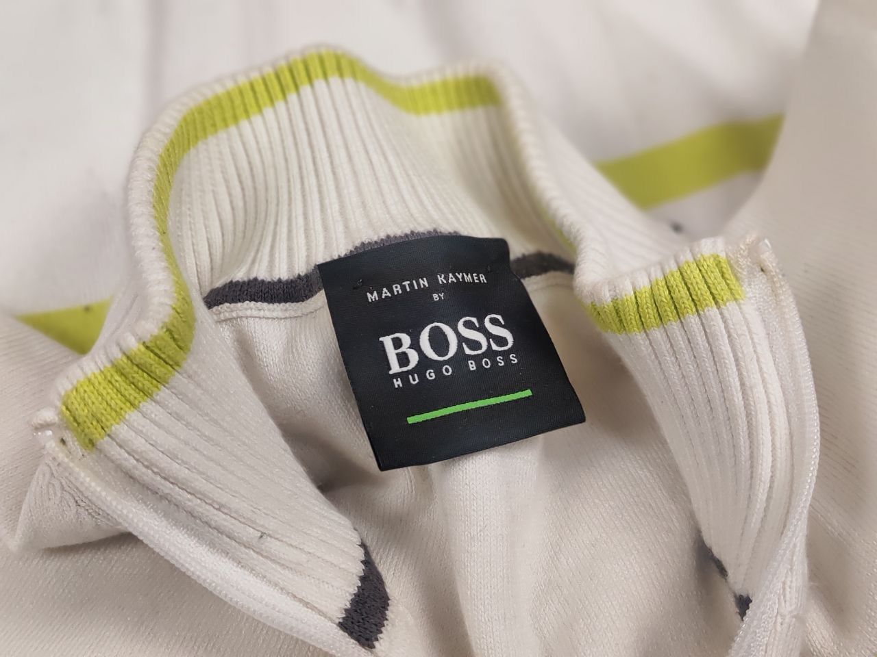 Hugo Boss Hugo Boss x Martin Kaymer Logo Light with zip sweater Size US M / EU 48-50 / 2 - 18 Thumbnail