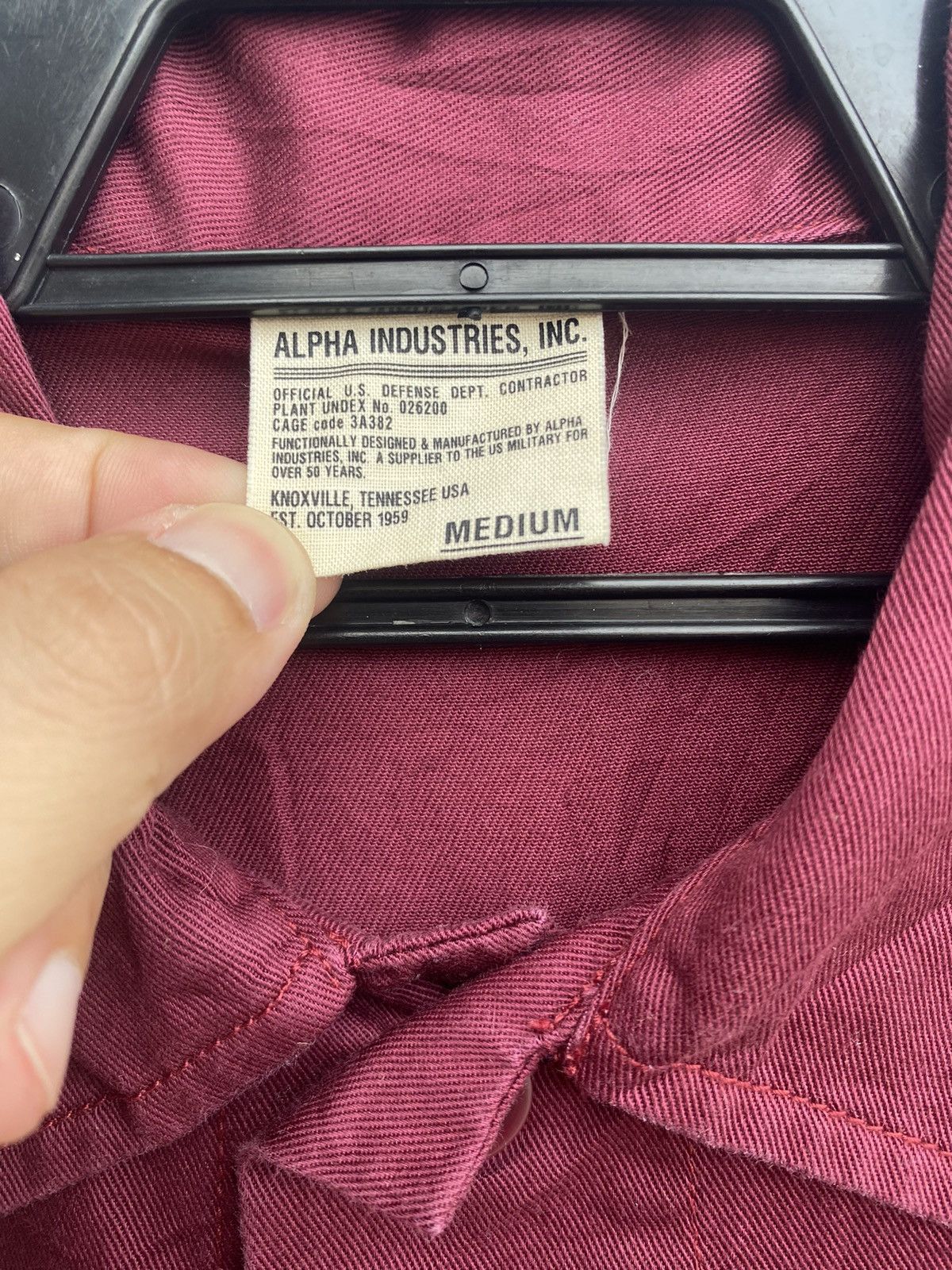 Alpha Industries × Vintage Vtg 90s Alpha Industries tiger roar military souvenir shirts Size US M / EU 48-50 / 2 - 7 Thumbnail