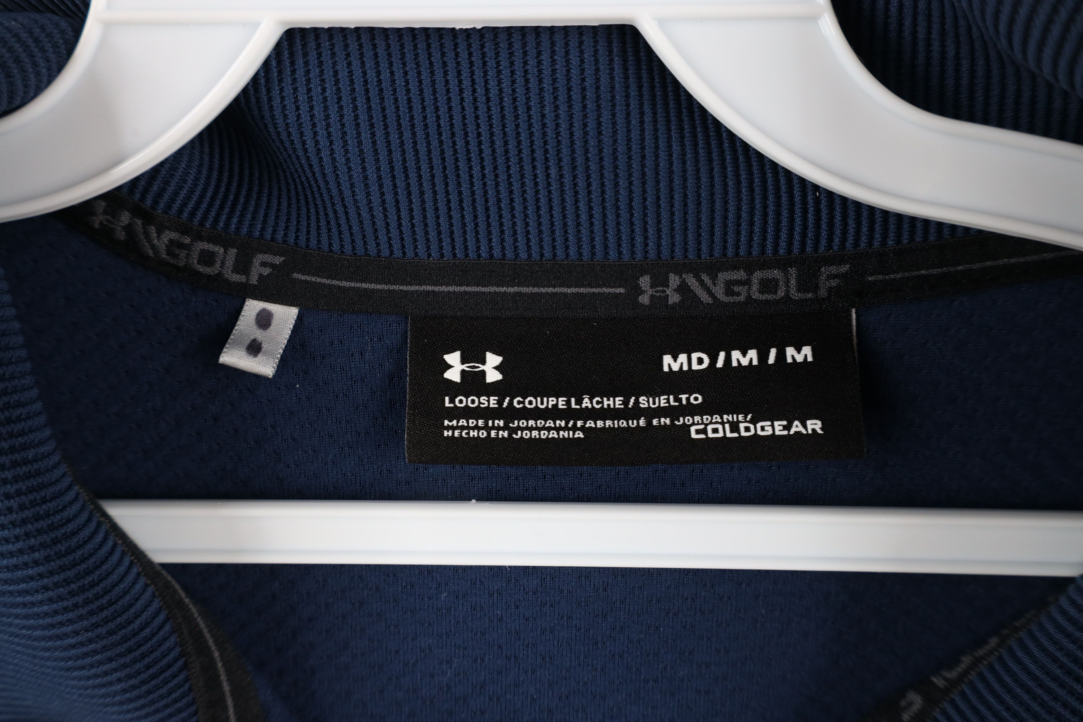 Under Armour × Vintage Under Armour Loose Thermal Knit Snap Button Pullover Top Size US M / EU 48-50 / 2 - 7 Thumbnail