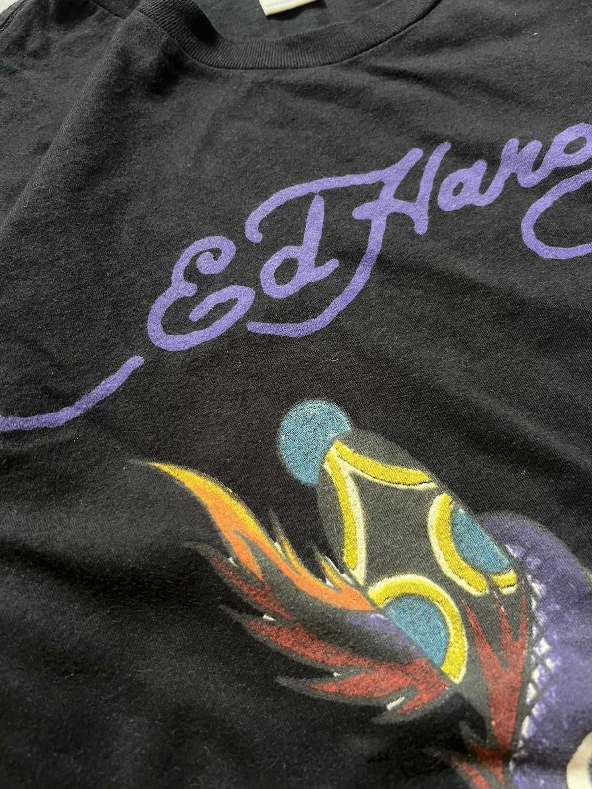 Ed Hardy Vintage Ed Hardy T-Shirt Y2K Dedication, Size S Size US S / EU 44-46 / 1 - 4 Thumbnail