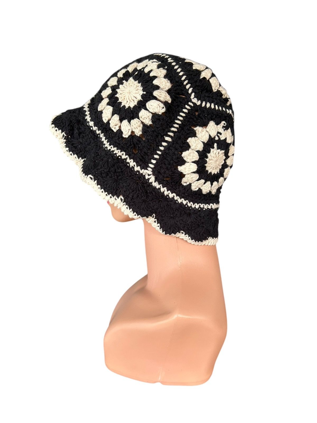 Japanese Brand × Kapital × Vintage Crochet Knitted handmade Bucket Hats Size ONE SIZE - 5 Thumbnail