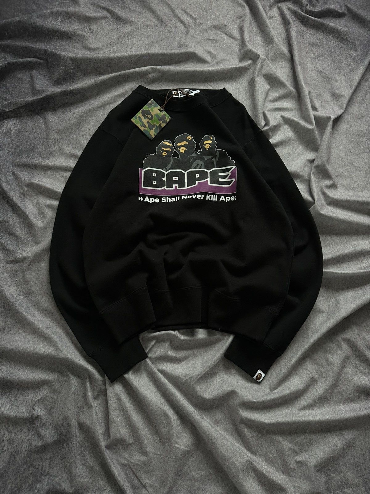 Bape Bape Archive Ape Shall Bever Kill Ape Sweatshirt Size US L / EU 52-54 / 3 - 1 Thumbnail