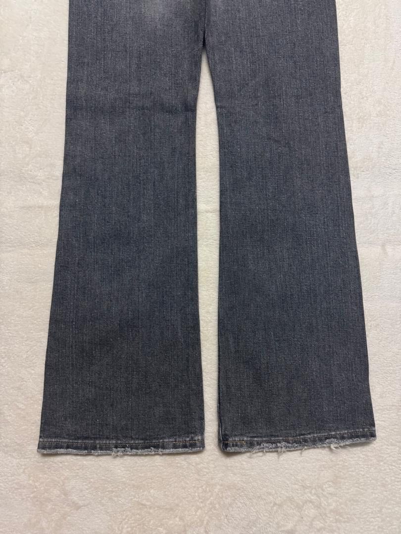 Lee 💥FLARED💥VINTAGE 90s LEE SAND WASHED DISTRESSED BELL BOTTOM Size US 27 - 19 Thumbnail