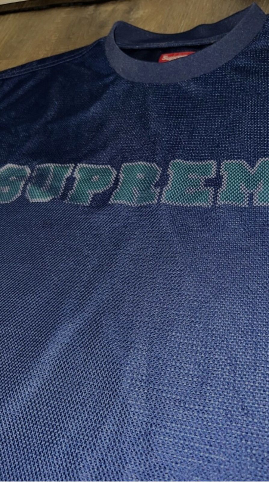 Supreme Supreme Dazzle Mesh Mens Top Size US L / EU 52-54 / 3 - 3 Thumbnail