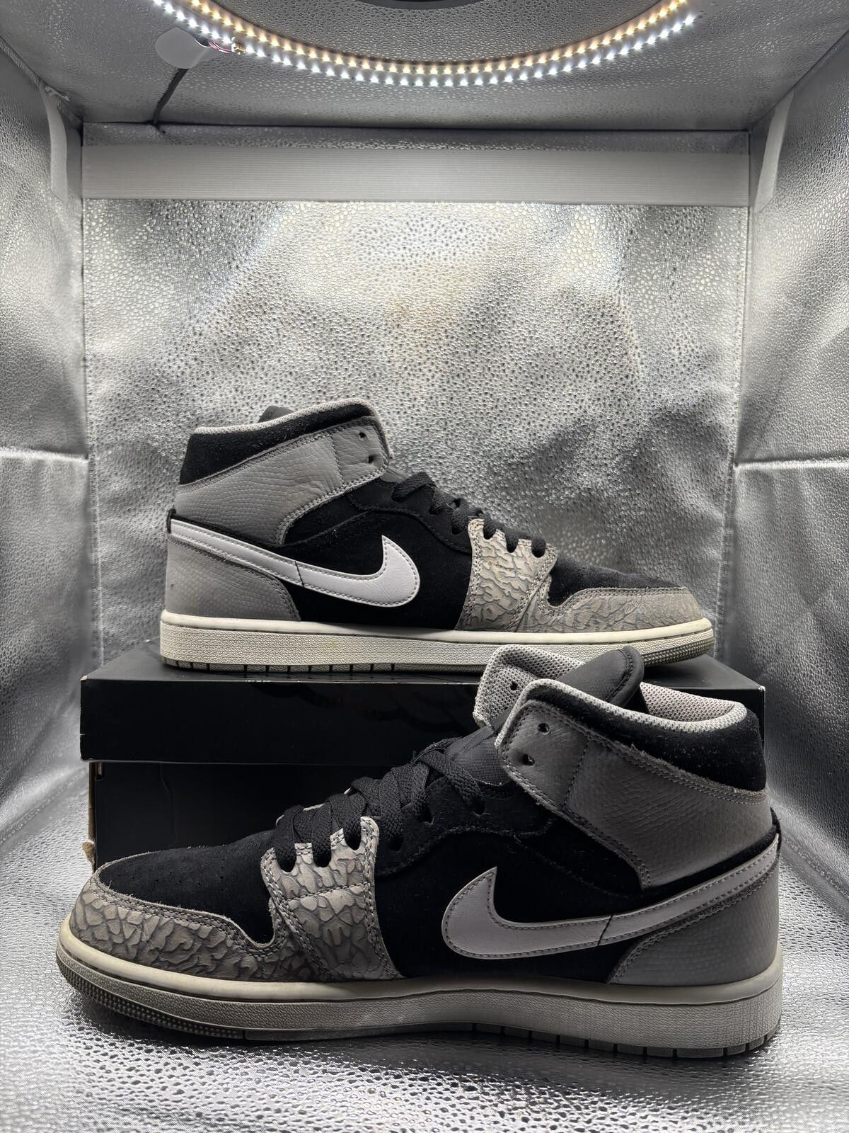 Jordan Brand Air Jordan 1 mid se elephant print Size US 11 / EU 44 - 5 Thumbnail