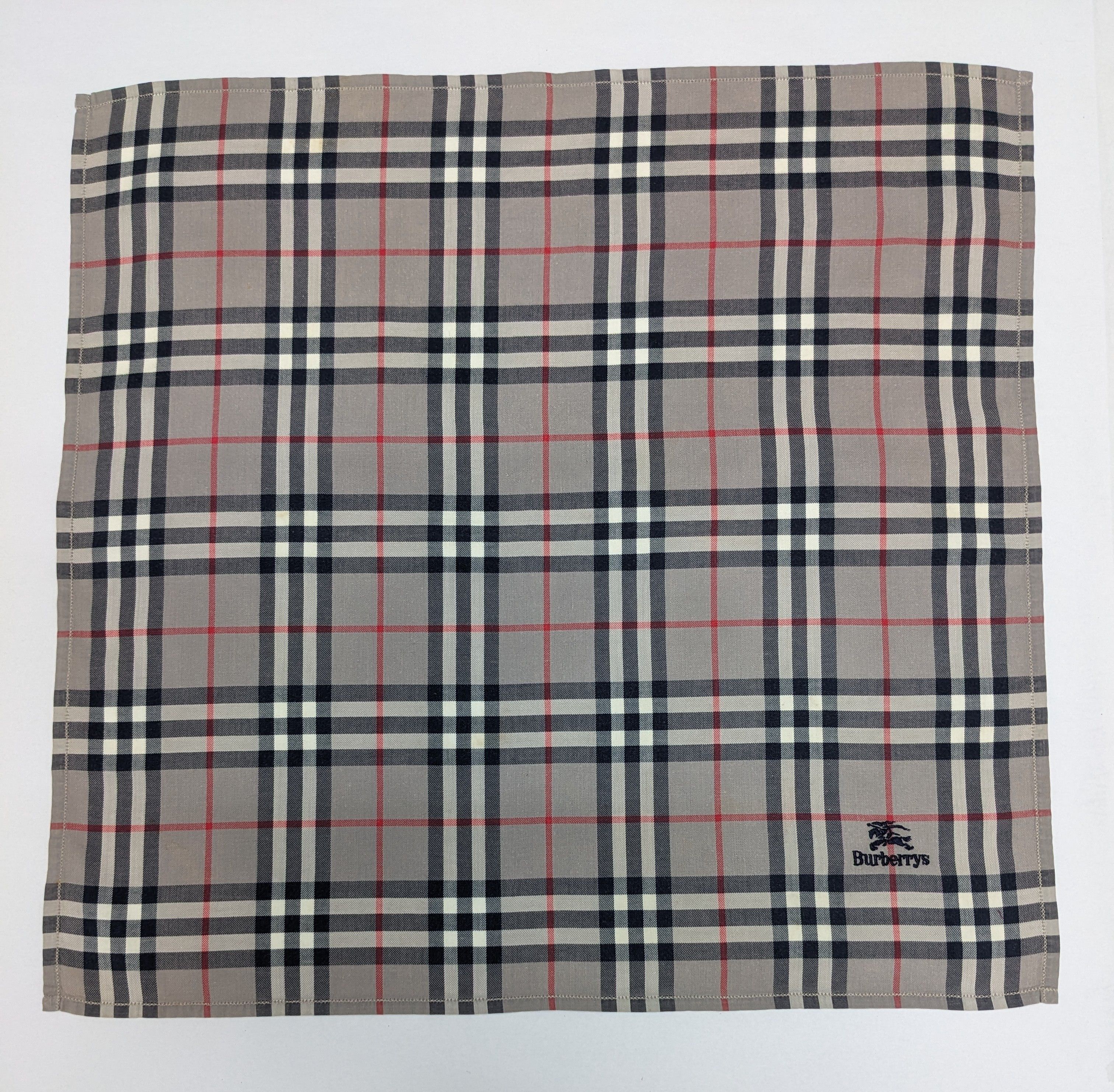 Burberry Vintage Burberrys Handkerchief Classic Nova Check Size ONE SIZE - 3 Thumbnail